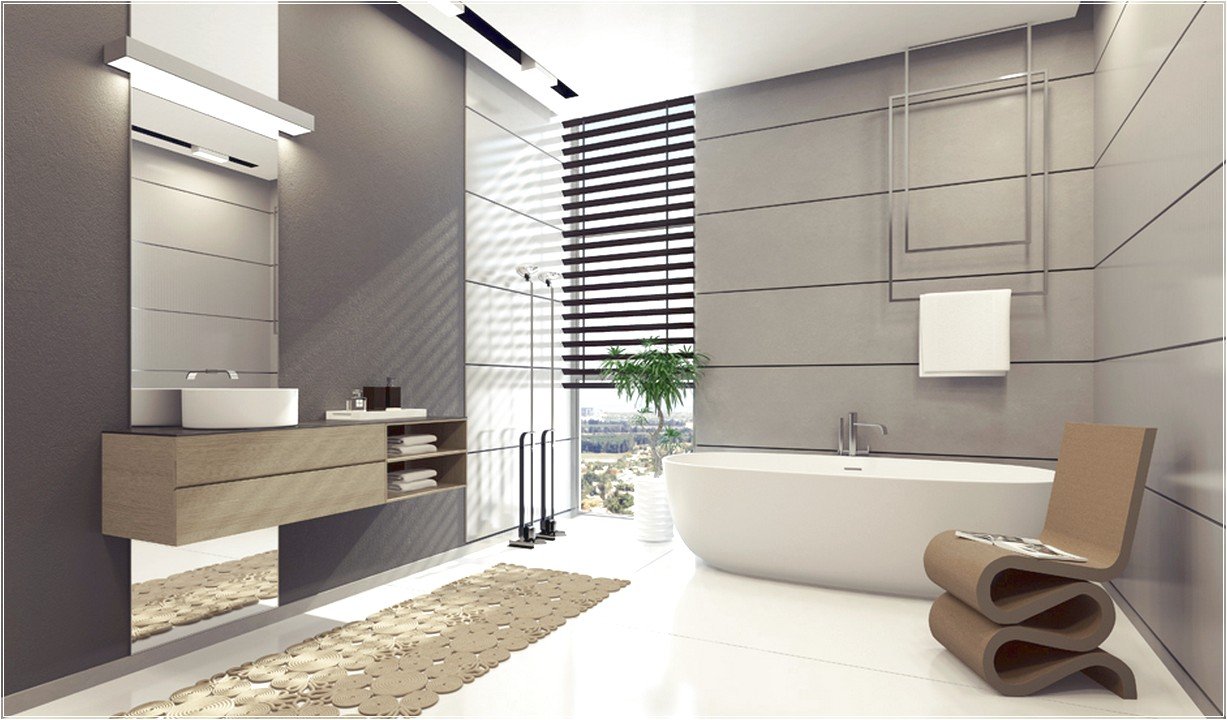 Modern Bathroom Trends 2018 - HD Wallpaper 