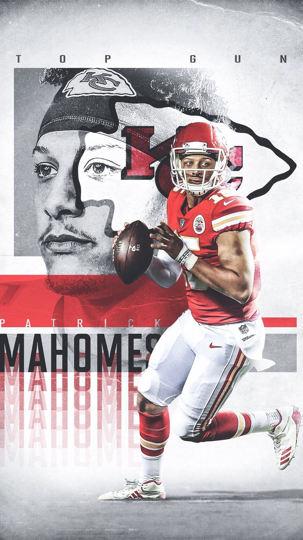 Lockscreen Patrick Mahomes Wallpaper Iphone - HD Wallpaper 