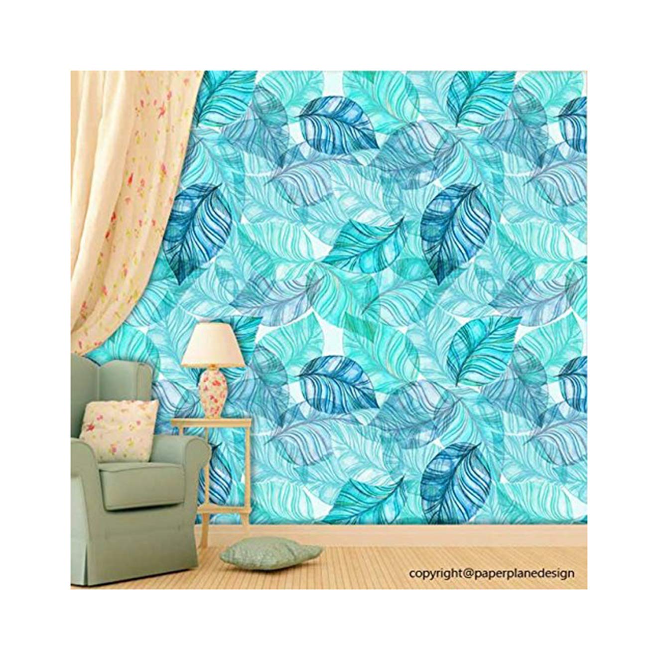Paper Plane Design Wallpaper Self Adhesive Wall Sticker - Best Wallpaper For Room - HD Wallpaper 