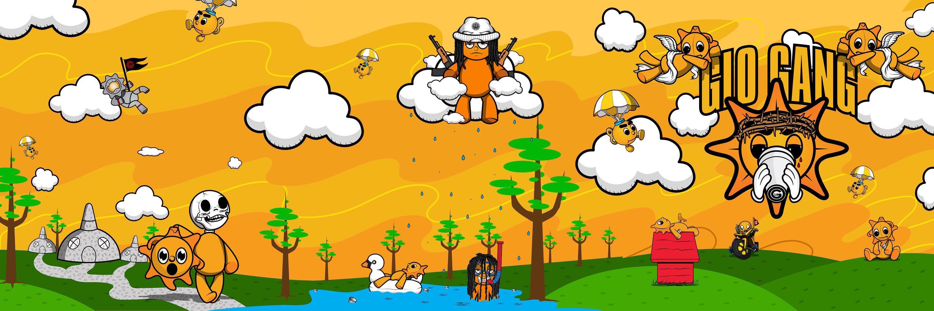 Glo Gang Wallpaper Computer - 3240x1080 Wallpaper Glo Gang Wallpaper Computer - 3240x1080 Wallpaper