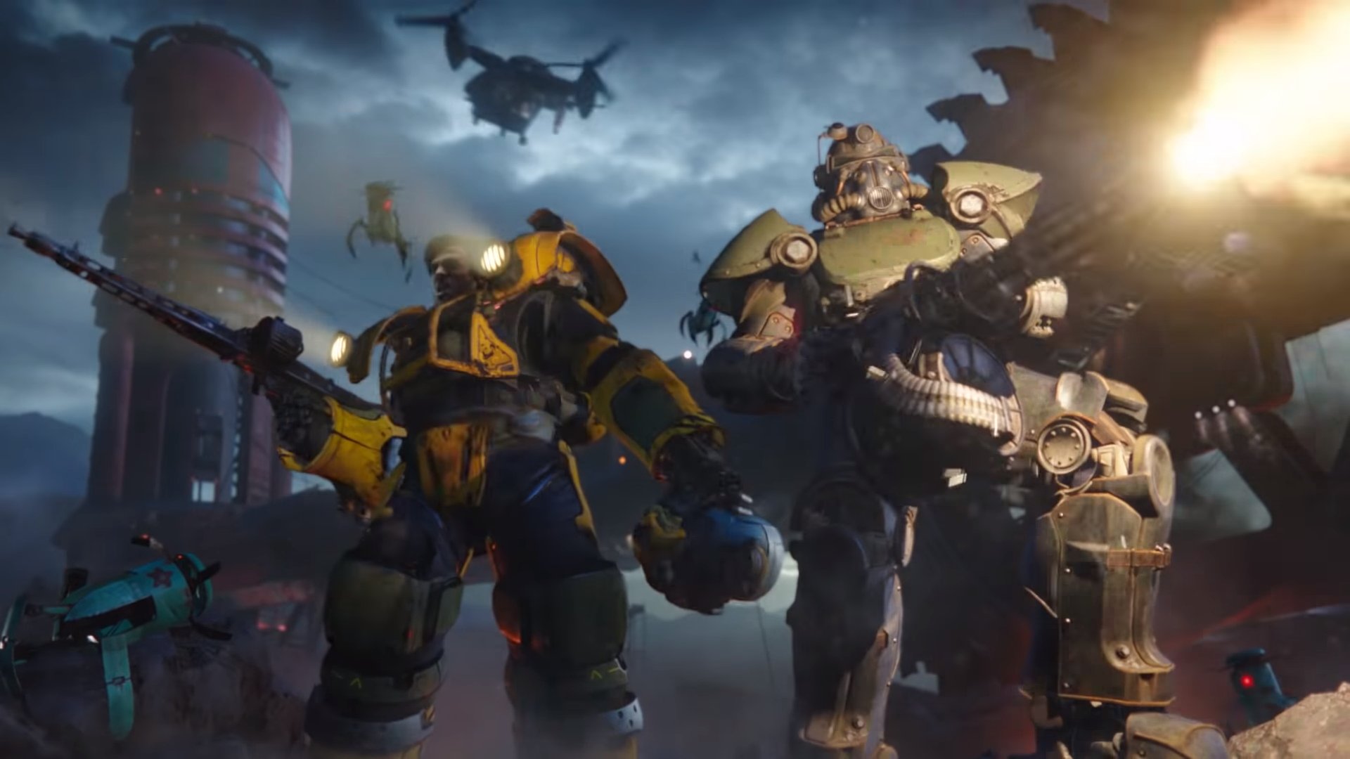 Fallout 76 Power Armor 19x1080 Wallpaper Teahub Io