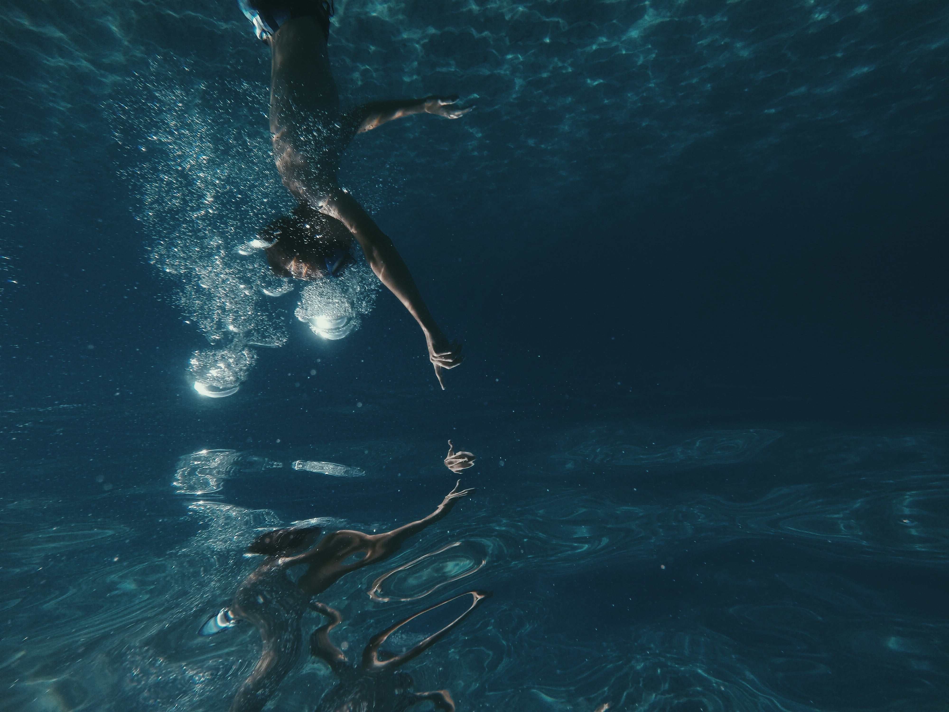 Under Water Bubbles - HD Wallpaper 