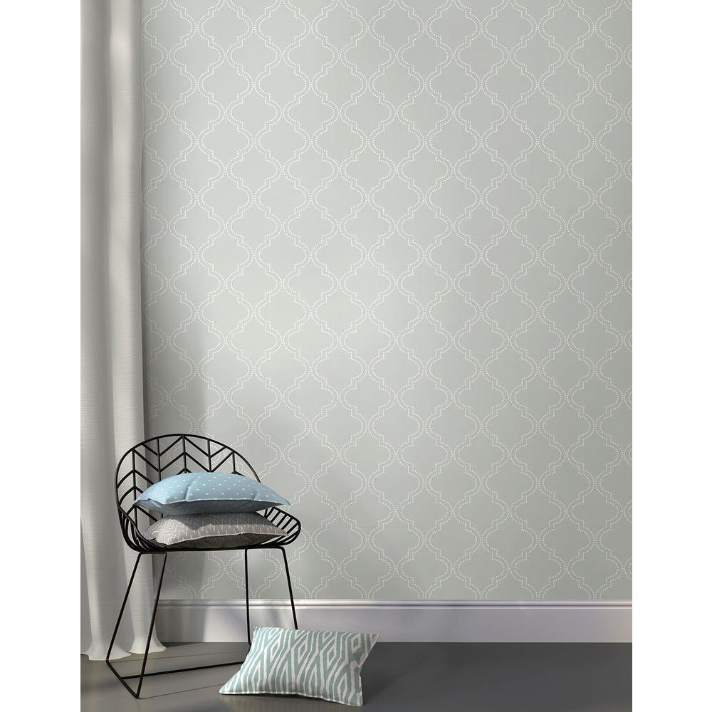 Peel And Stick Wallpaper Quatrafoil - HD Wallpaper 