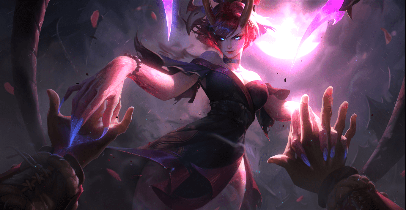 Aplikasi Pembuat Wallpaper - Blood Moon Evelyn - HD Wallpaper 