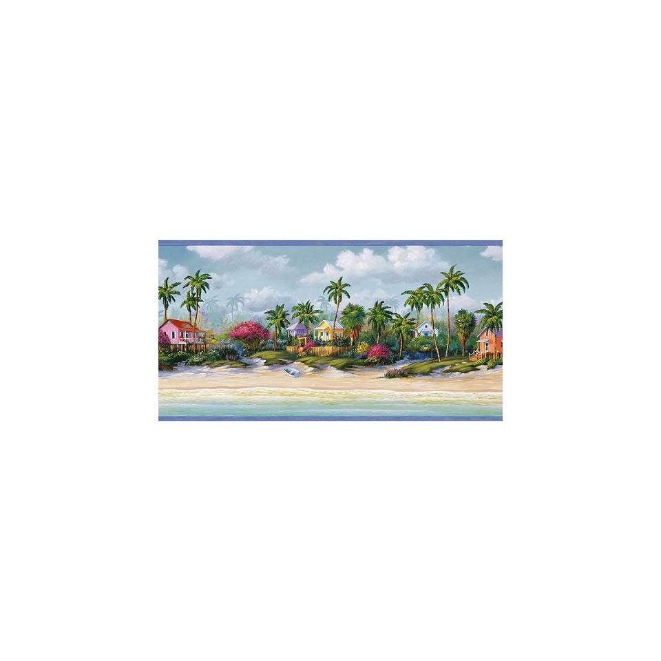 Island Living Tropical Beach Cw32211b Wallpaper Border - Plantation -  960x960 Wallpaper 