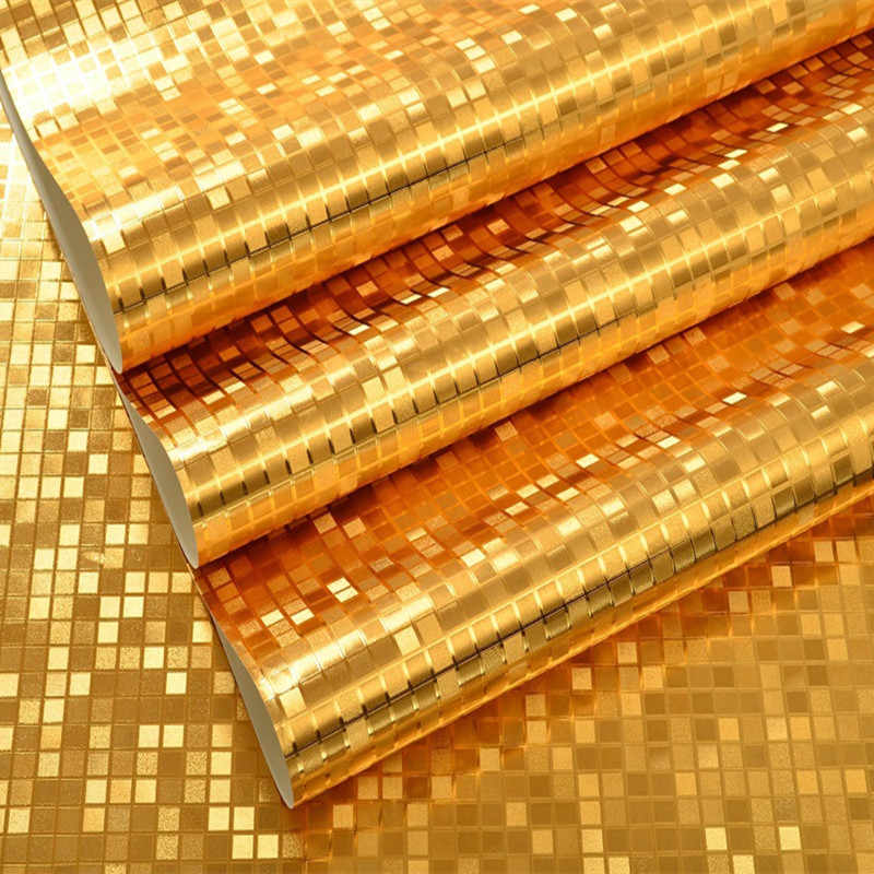 Wallpapers Youman Glitter Pvc Rolls Golden Silver Foil - Gold Glitter - HD Wallpaper 