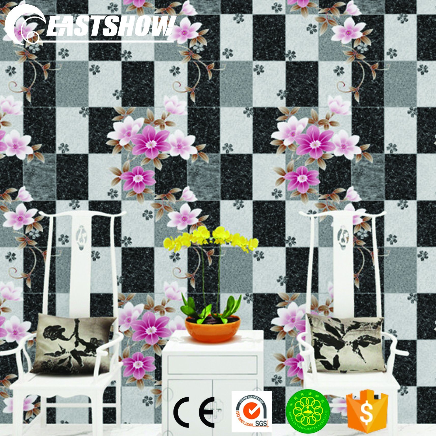 Self Adhesive Pvc Wallpaper Designs 3d Pictures & Photos - Patchwork - HD Wallpaper 