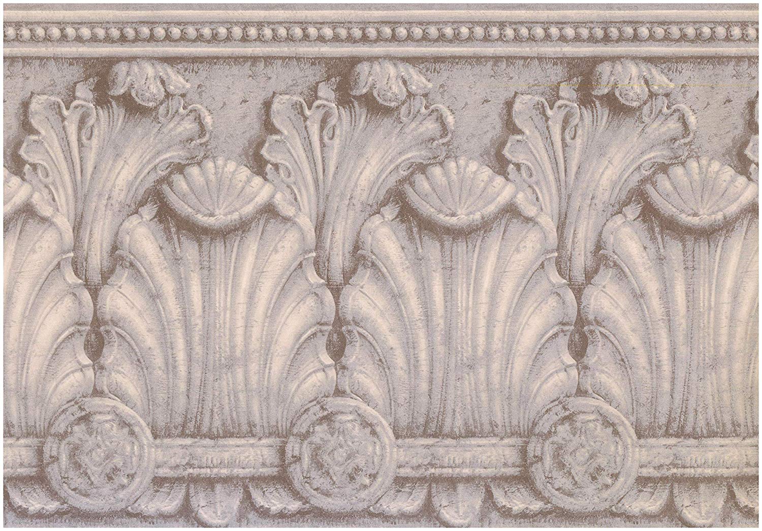 Baroque White Borders - HD Wallpaper 