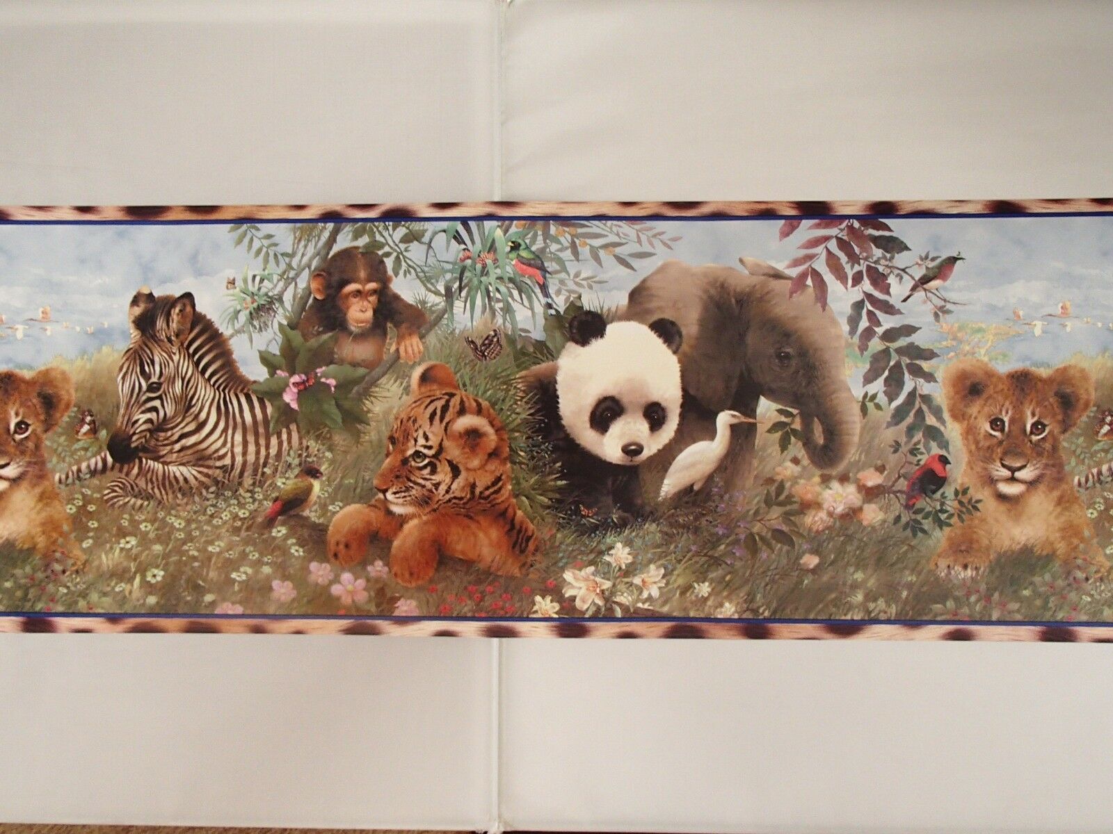 Download Jungle Animals Wallpaper Border Teahub.io