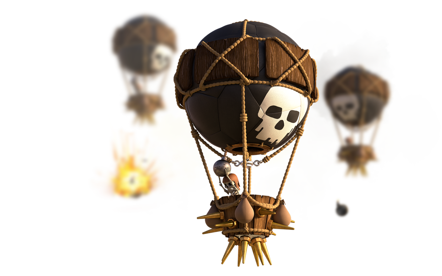 Clash Of Clans Balloon Transparent Png - Clash Of Clans Balloon Png - HD Wallpaper 