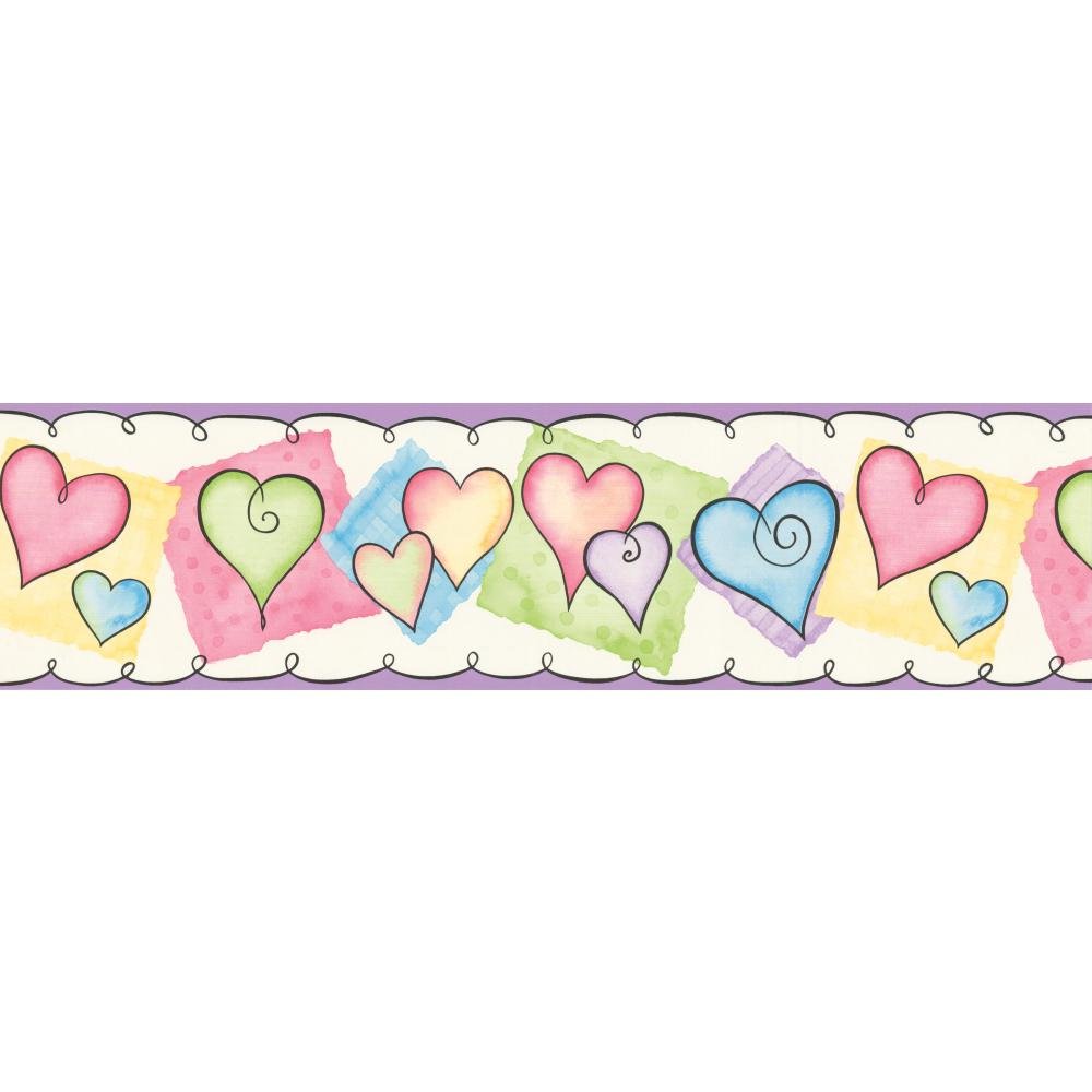 Kids Heart Border - HD Wallpaper 