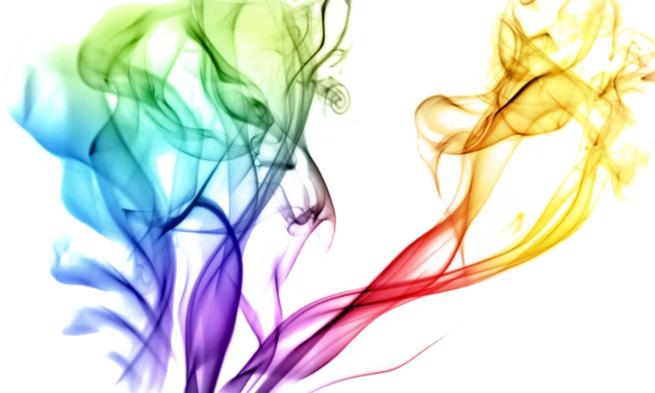 Colorful Smoke Transparent Png - HD Wallpaper 