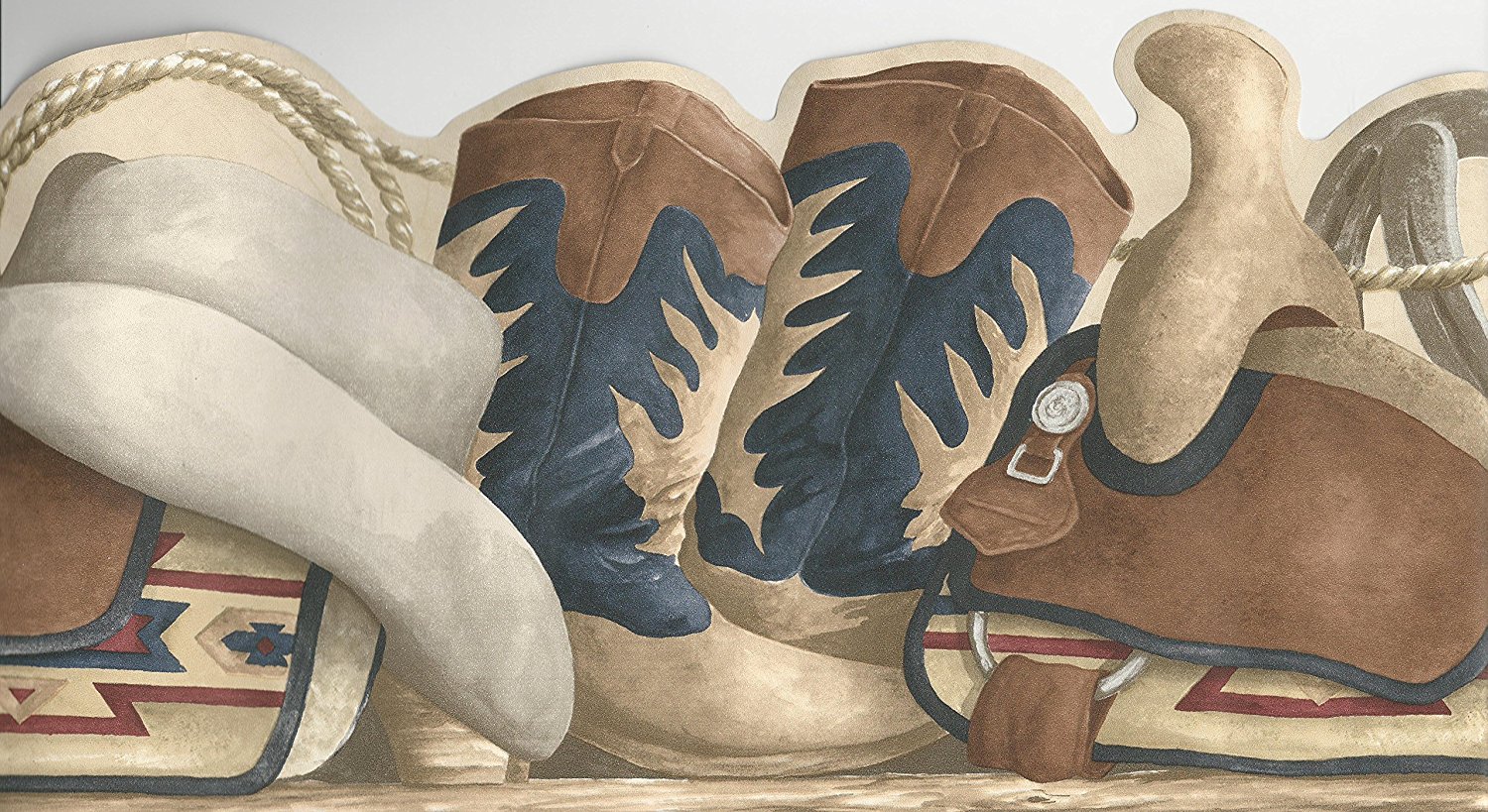 Horses Border Wallpaper Western - HD Wallpaper 