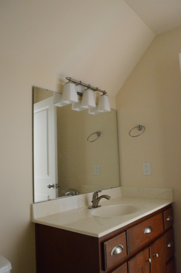 A Bathroom Update With Removable Wallpaper And Paint-before - Bathroom - HD Wallpaper 