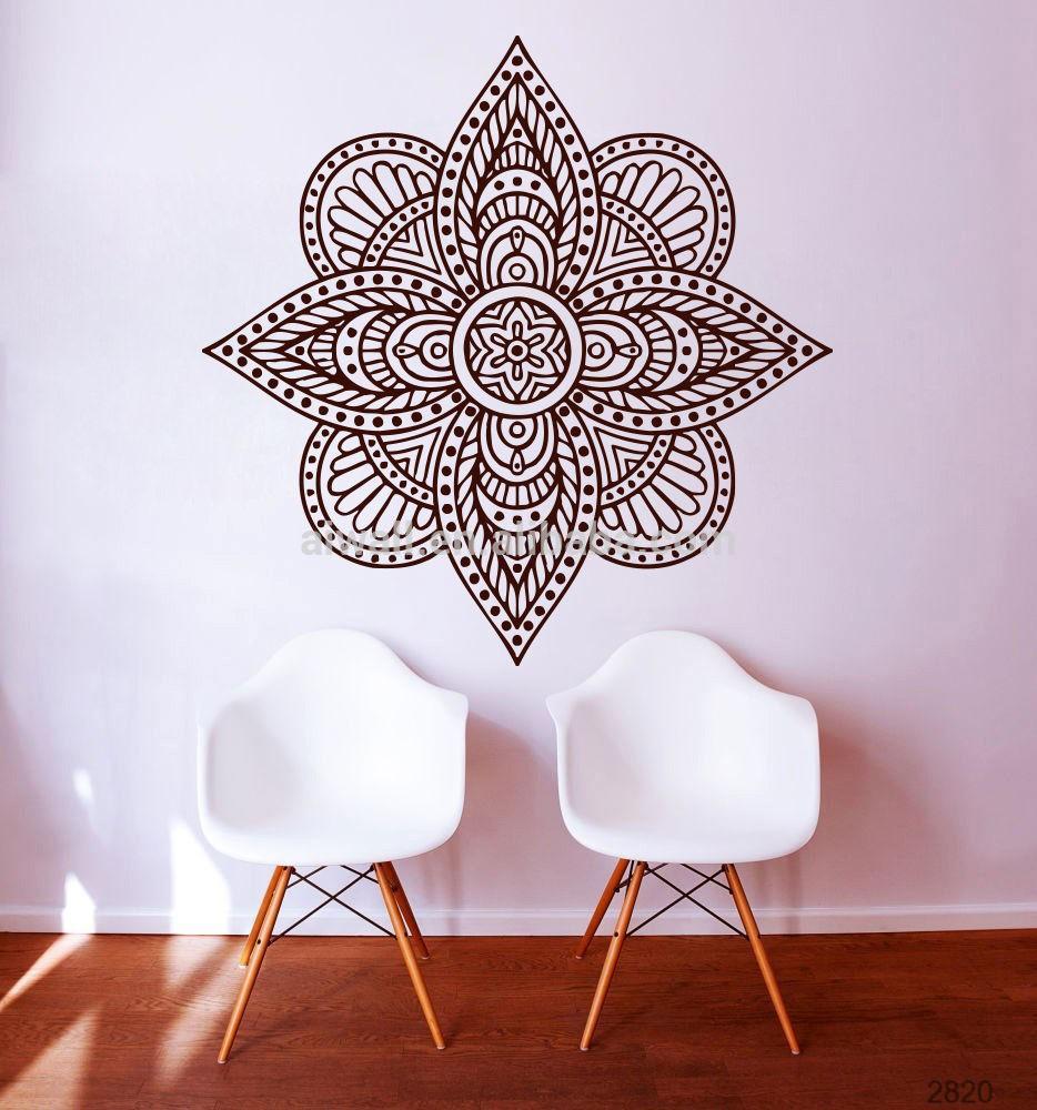 K64 3d Embellishments Mandala Wall Graphics Non-toxic - Meditation Wall - HD Wallpaper 