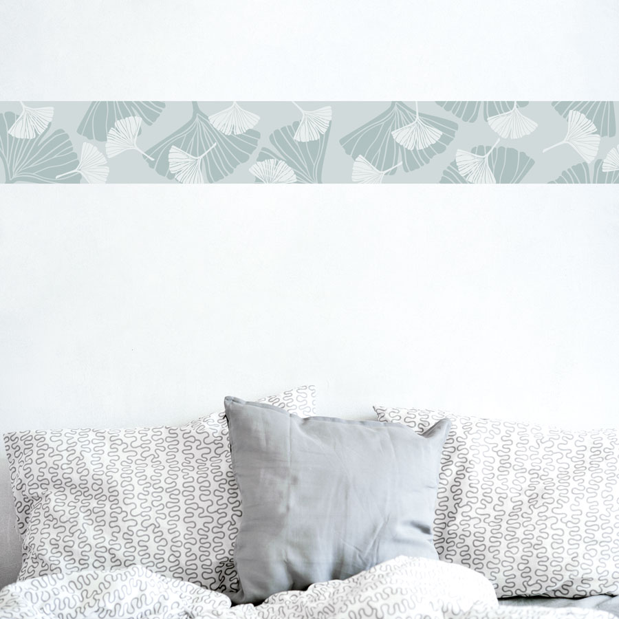 Ginkgo Leaves Removable Wallpaper Border - Removable Wallpaper As A Border - HD Wallpaper 