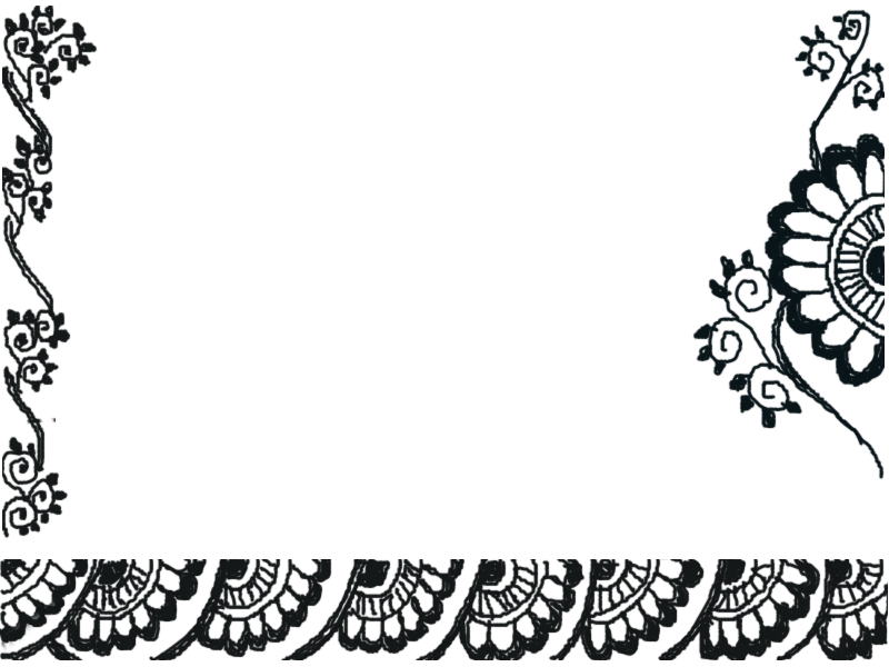 Border design. Яванава орнамент. black and white border. wall borders drawings.