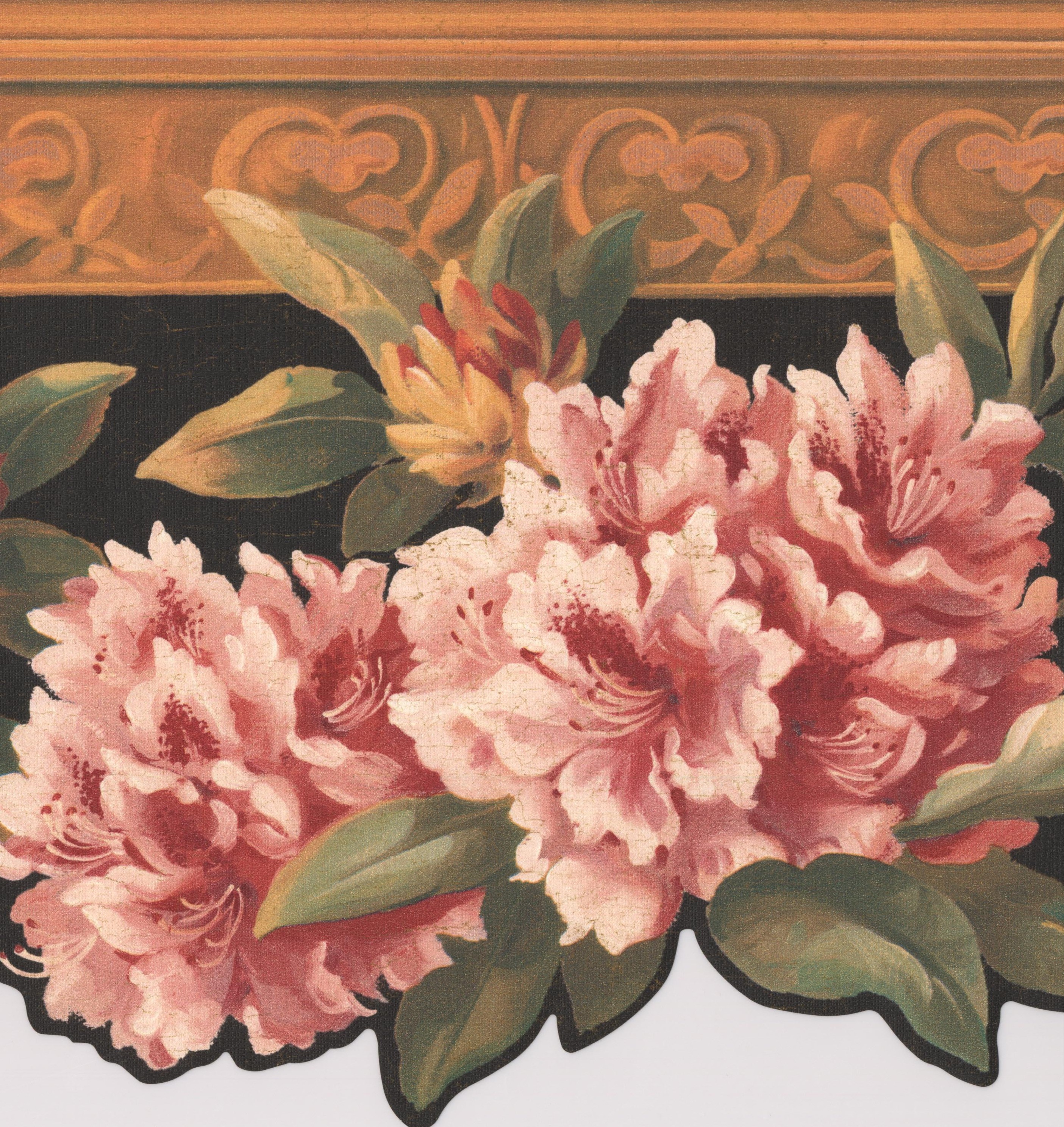 Gold Scroll On White - HD Wallpaper 