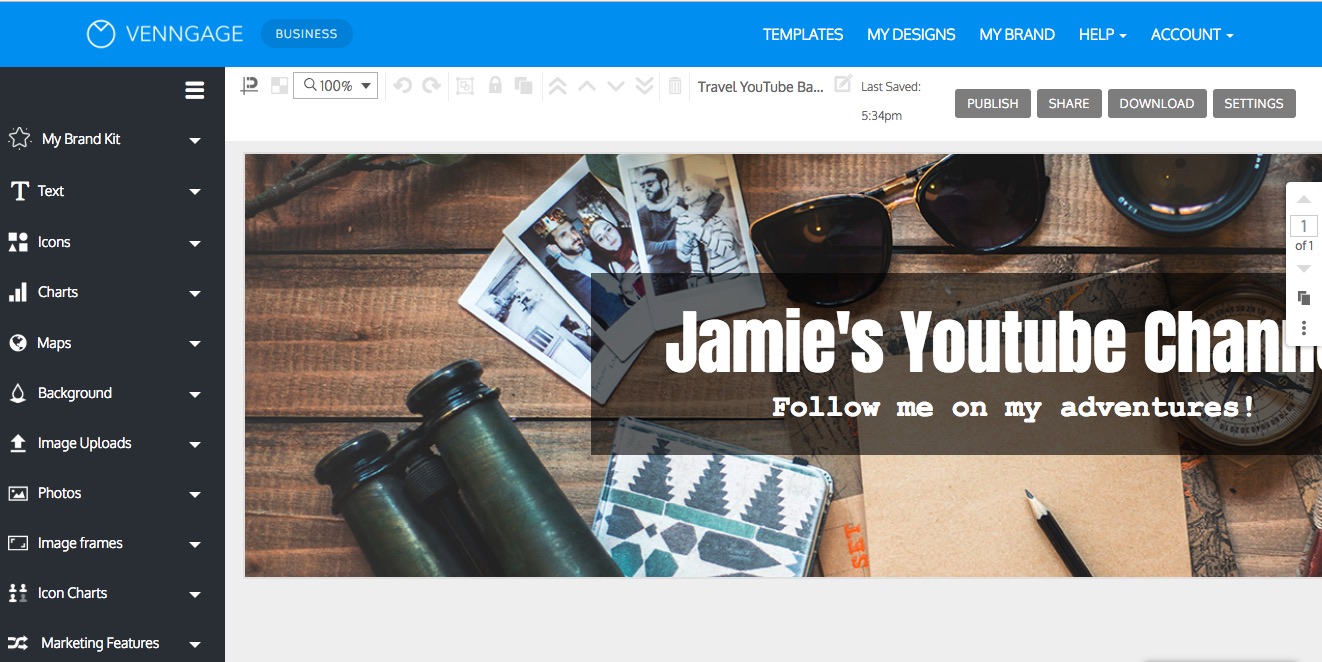 Youtube Banner Maker - HD Wallpaper 