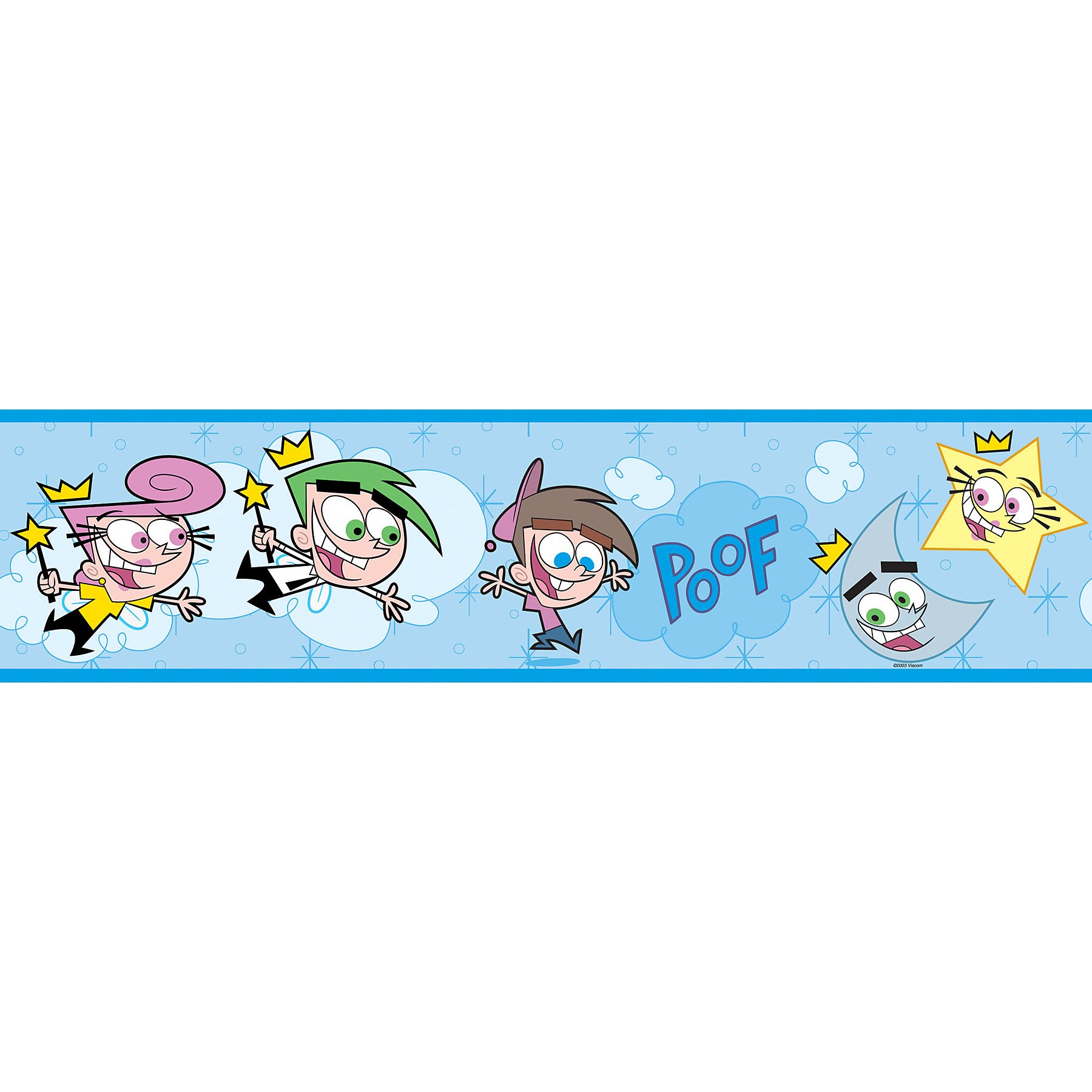 Brewster Blue Fairly Odd Parents Border Wallpaper - The Fairly Oddparents - HD Wallpaper 