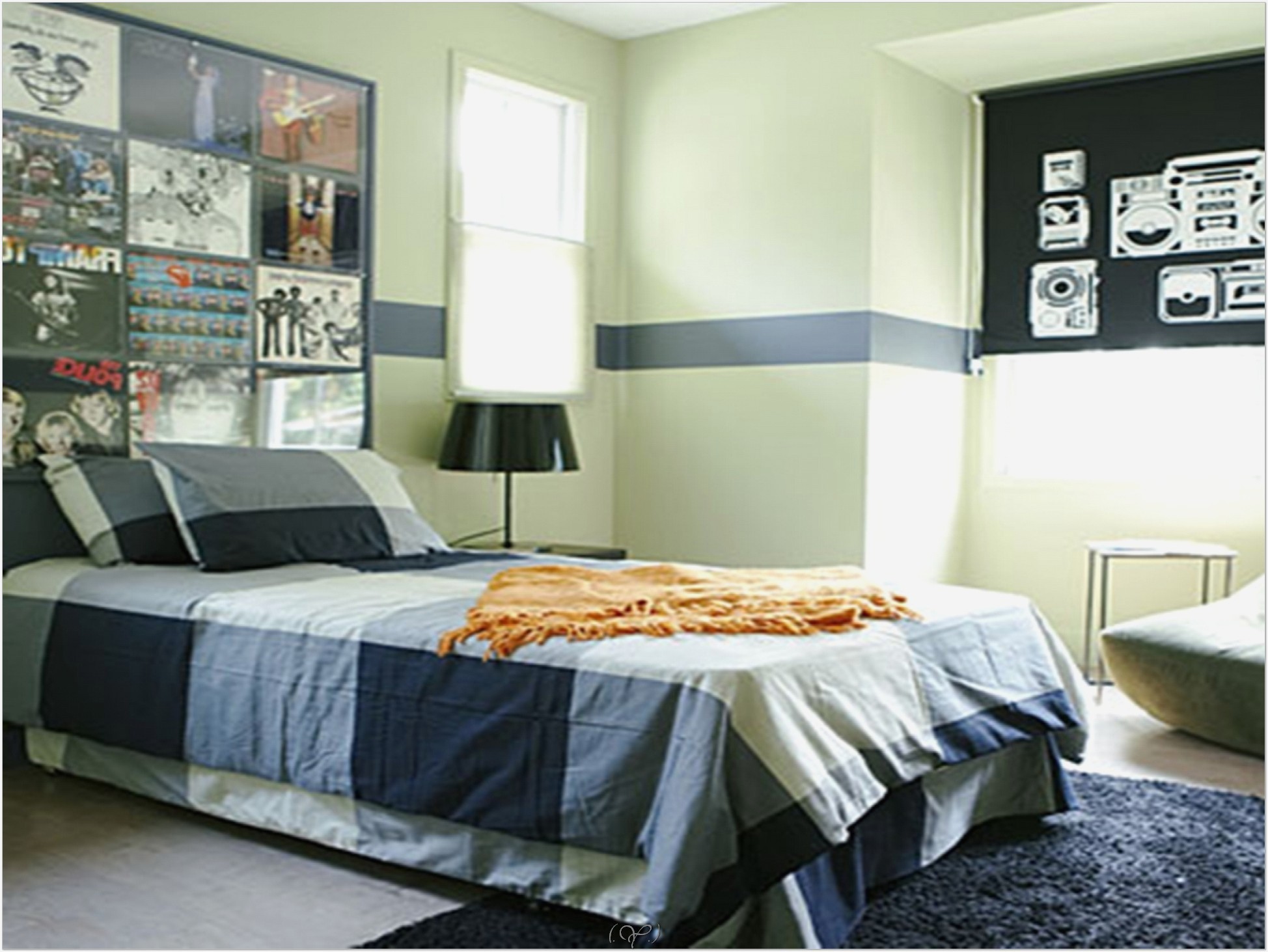 Teenage Boy Bedroom - HD Wallpaper 