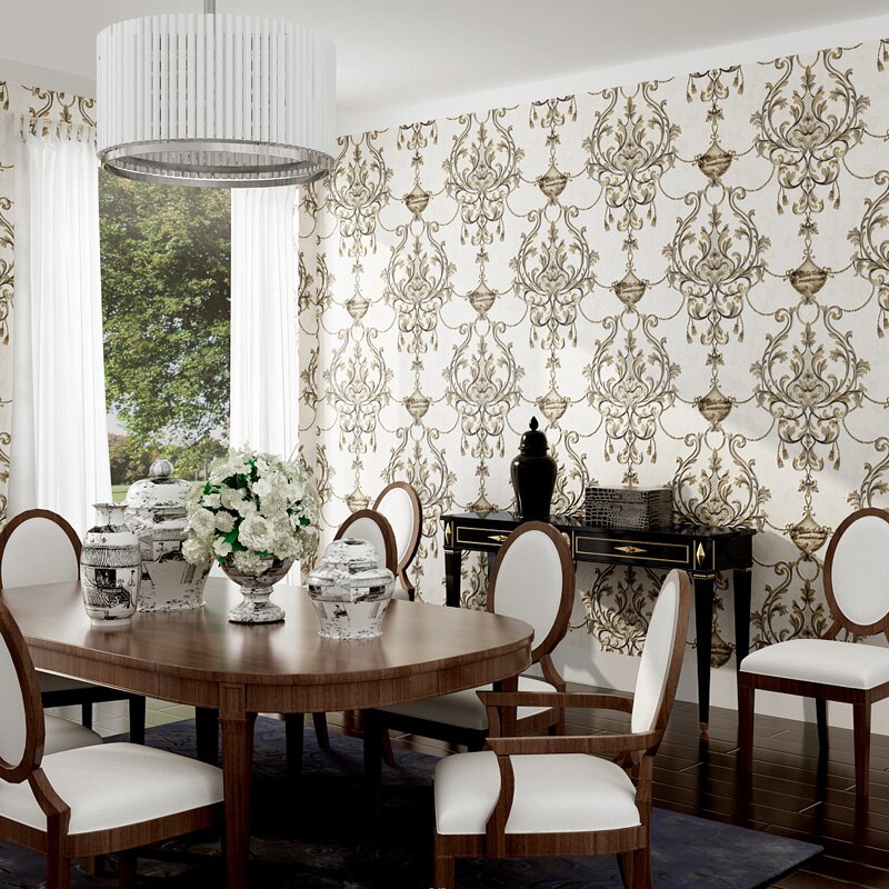 Dining Room Mural Wallpaper Designs - HD Wallpaper 