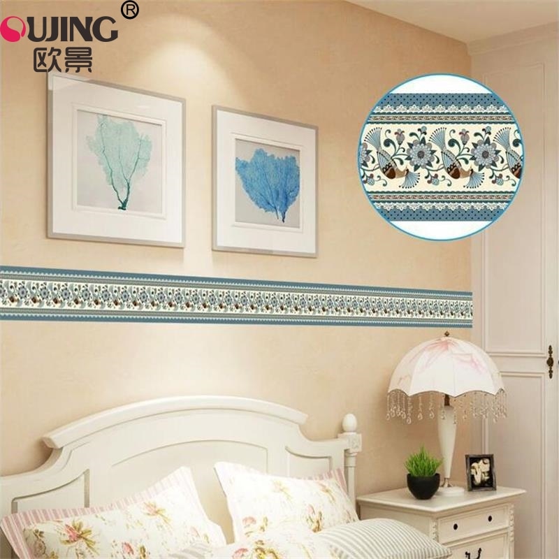 Pared Con Línea Decorativa - HD Wallpaper 