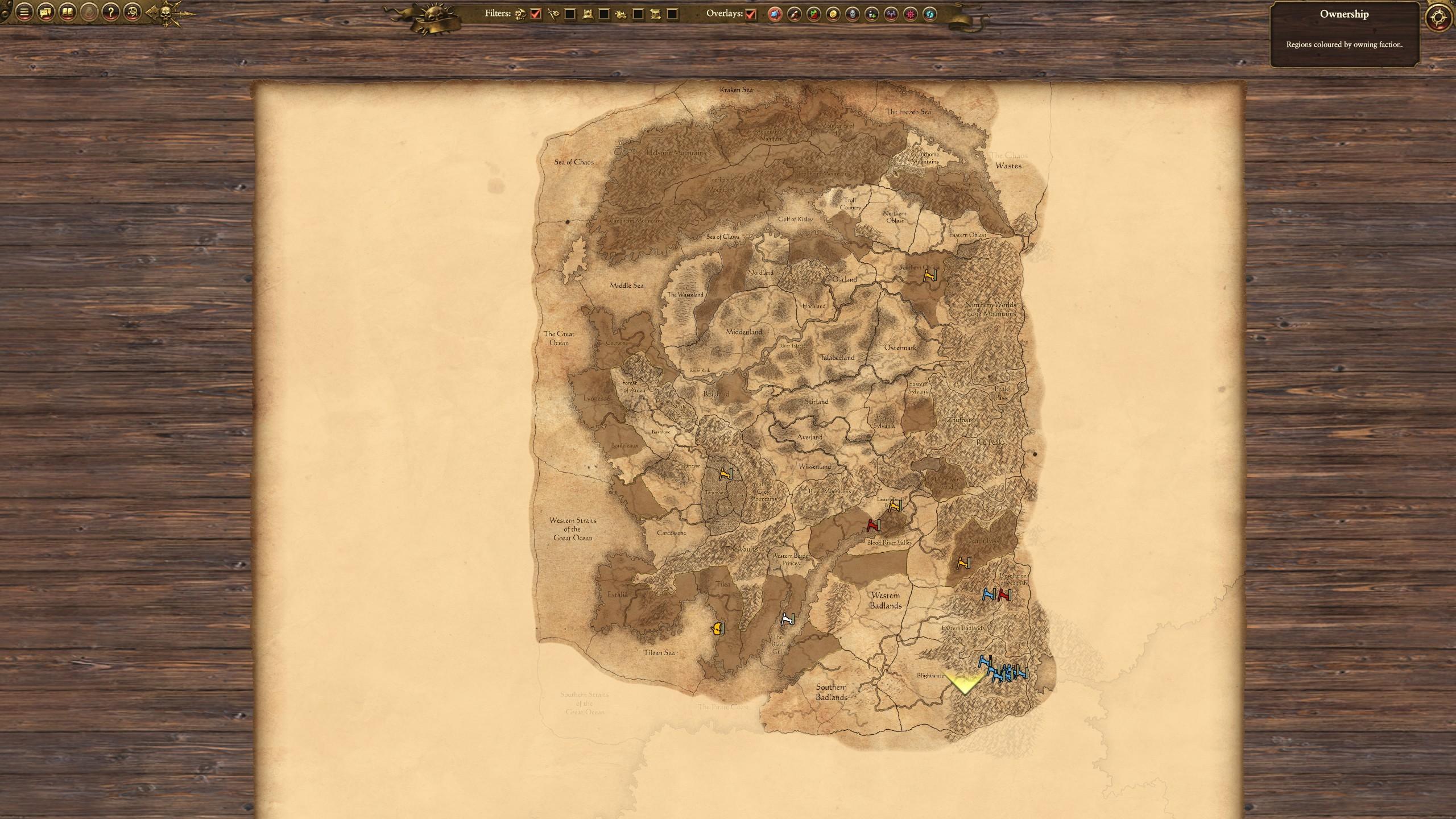 Western Wallpaper Border - Total War Warhammer Wood Elves Map Resources - HD Wallpaper 