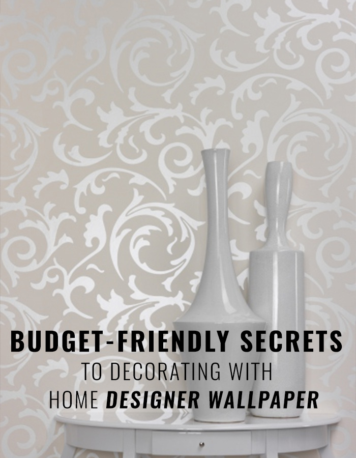 Budget-friendly Secrets To Decorating With Home Designer - White And Silver Swirl - HD Wallpaper 
