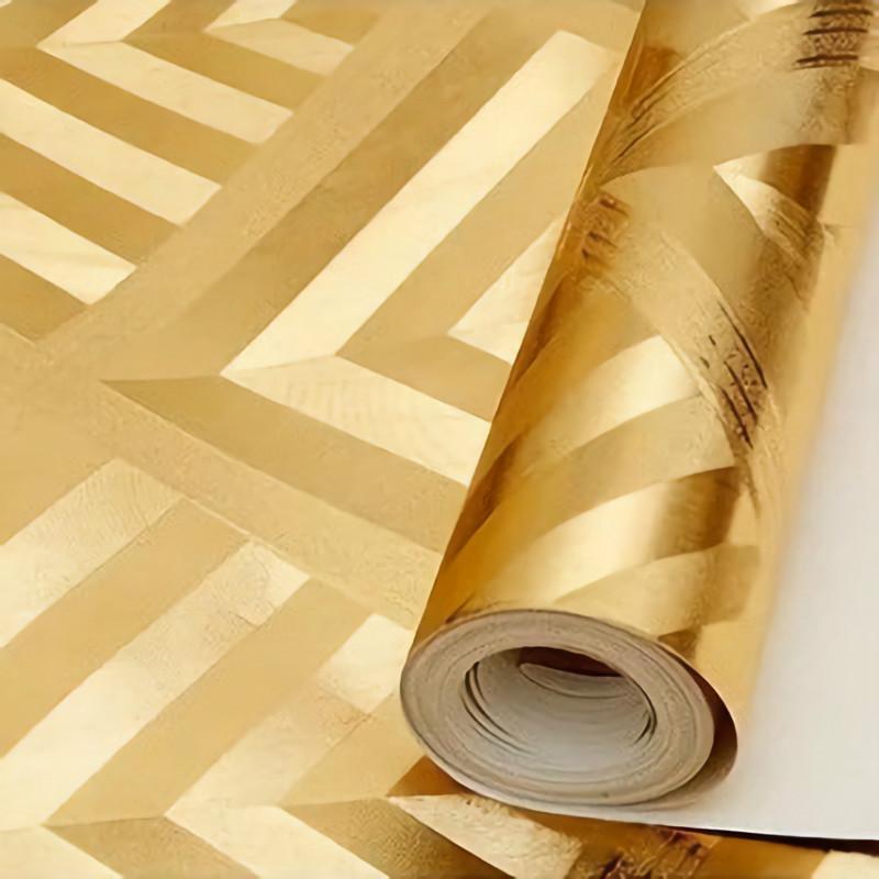 Обои Золотистый Цвет Для Гостиной - HD Wallpaper 