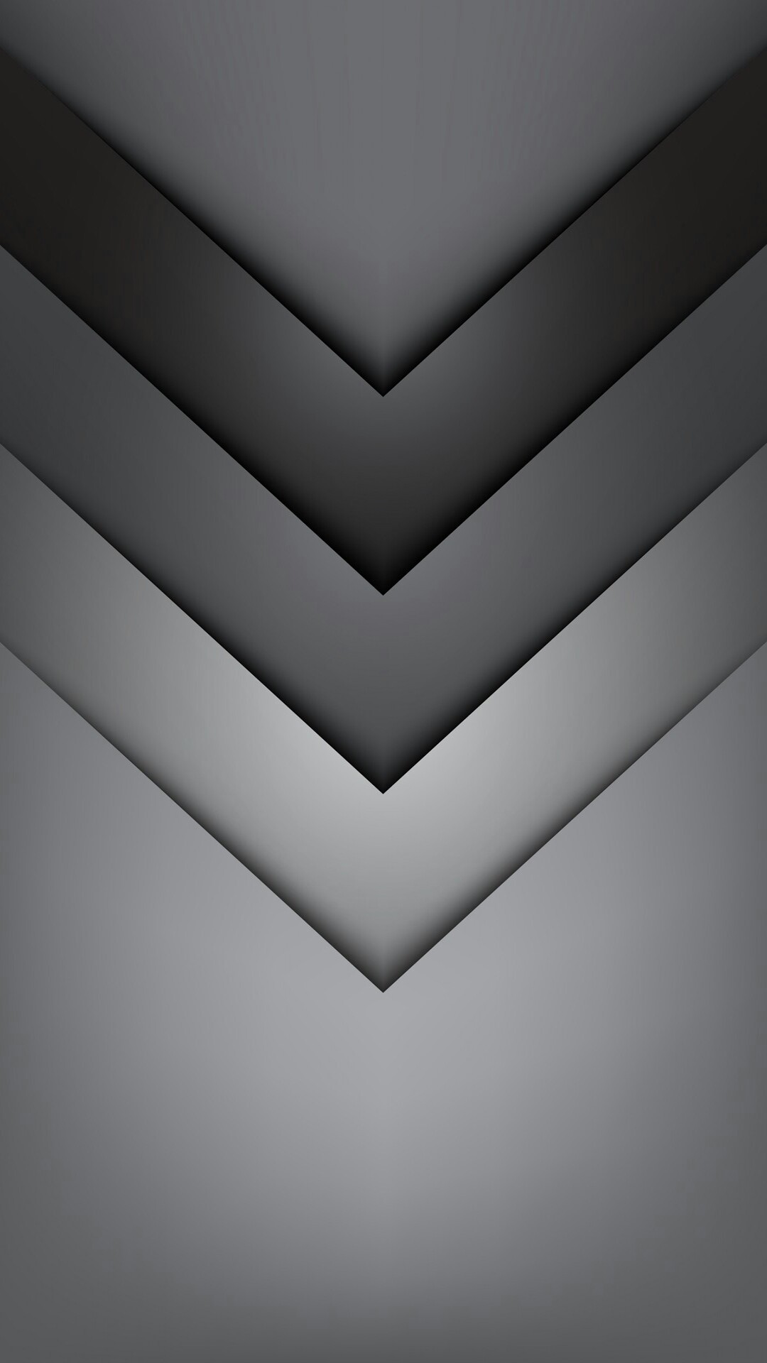 Gradient Grey Chevron Wallpaper 
 Data-src - Tapety Na Telefon Szare - HD Wallpaper 