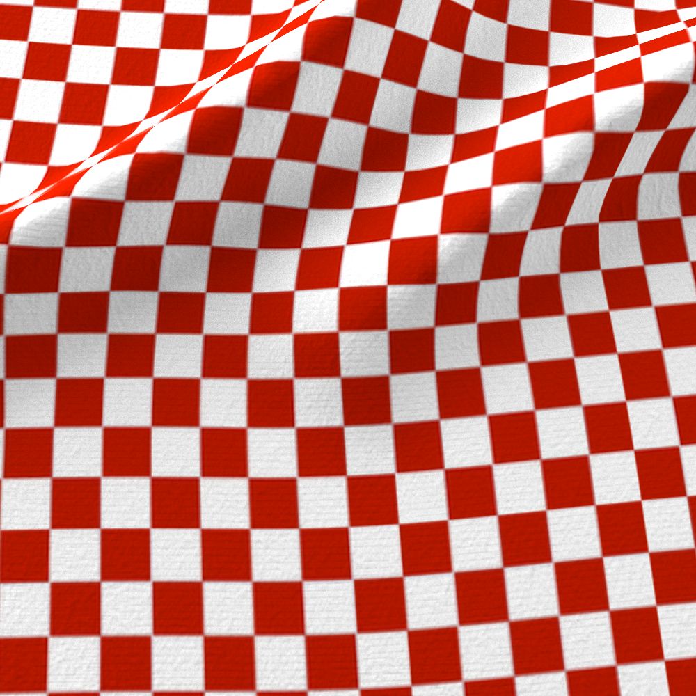 Red White Checkerboard Flag - HD Wallpaper 