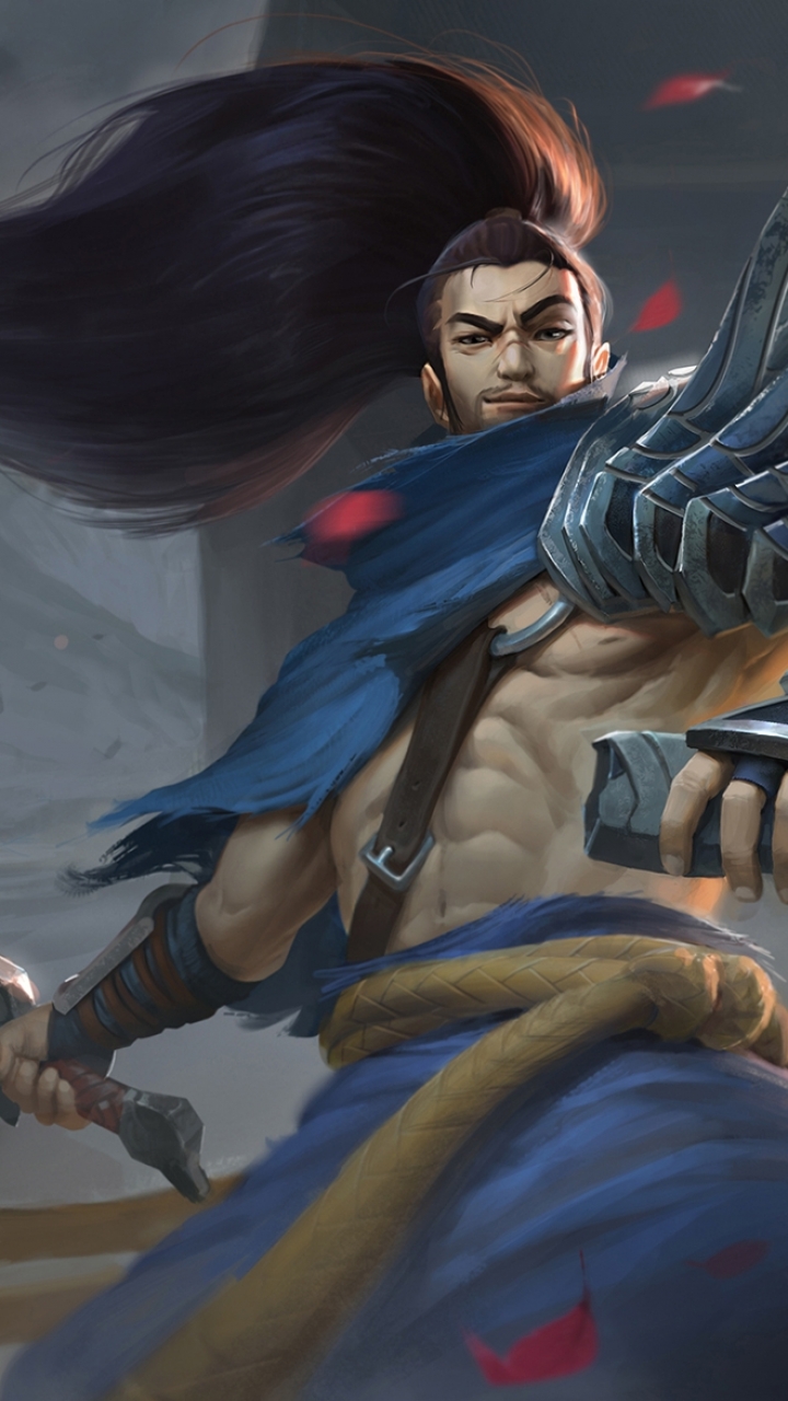 League Of Legends Yasuo Fanart - HD Wallpaper 