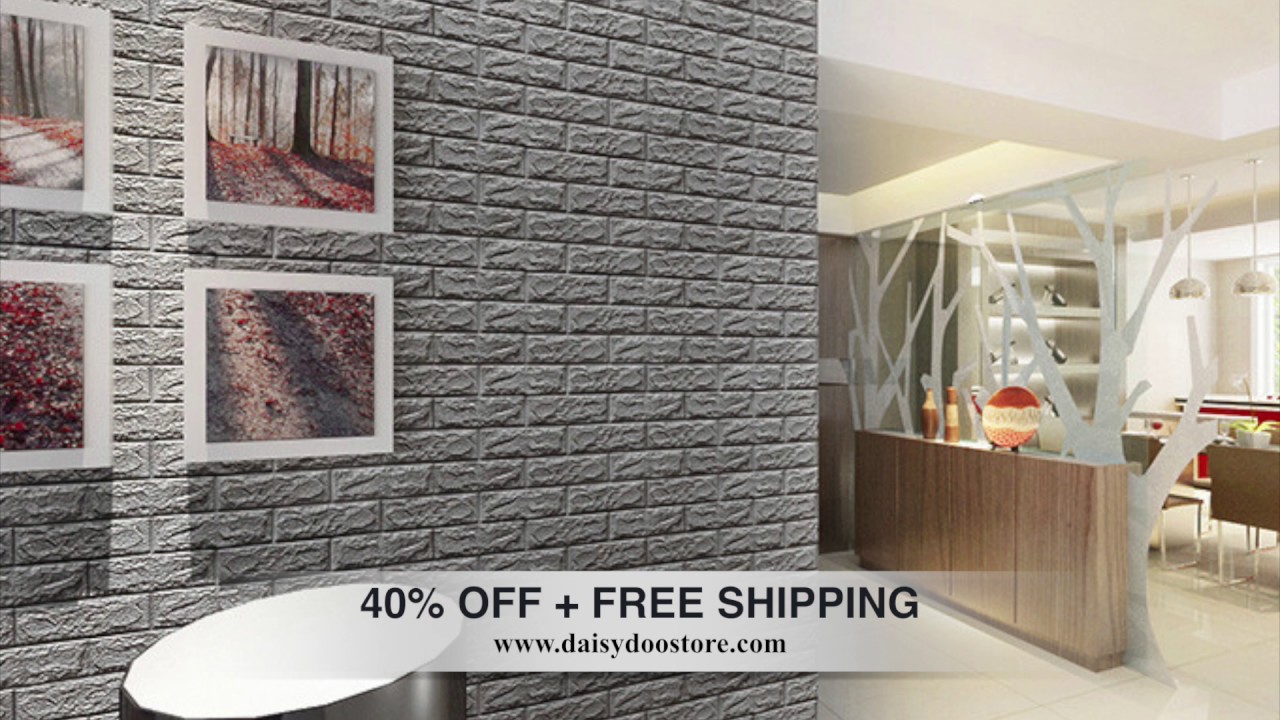 3d Brick Wall Stickers - HD Wallpaper 