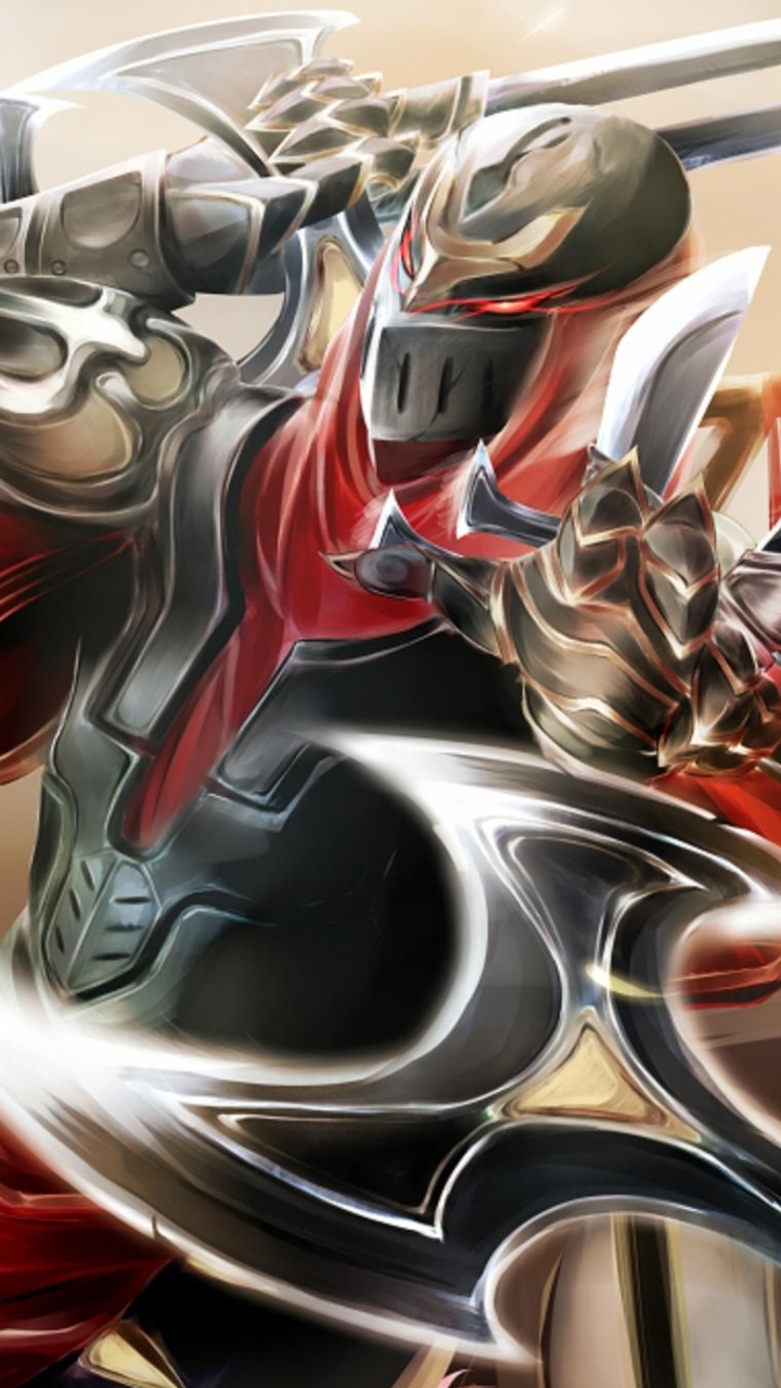 League Of Legends Zed Wallpaper For Mobile - HD Wallpaper 