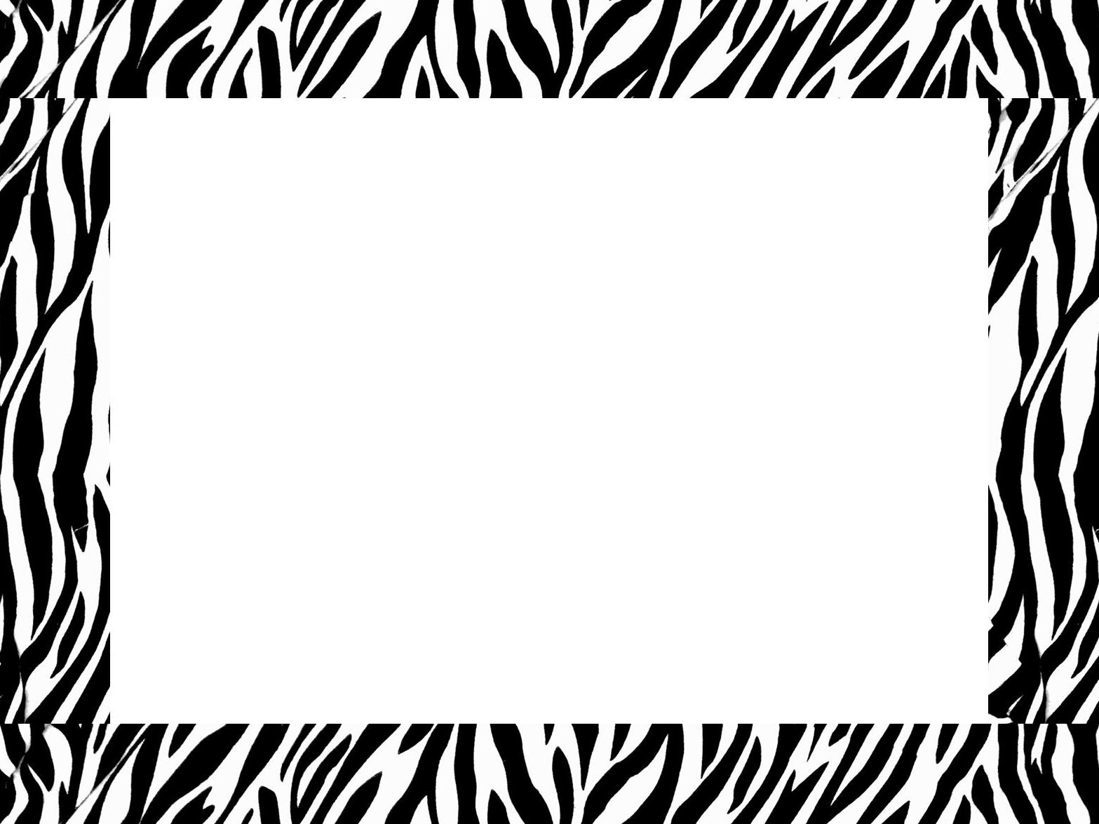 African Wallpaper Borders - Zebra Border Clipart - HD Wallpaper 