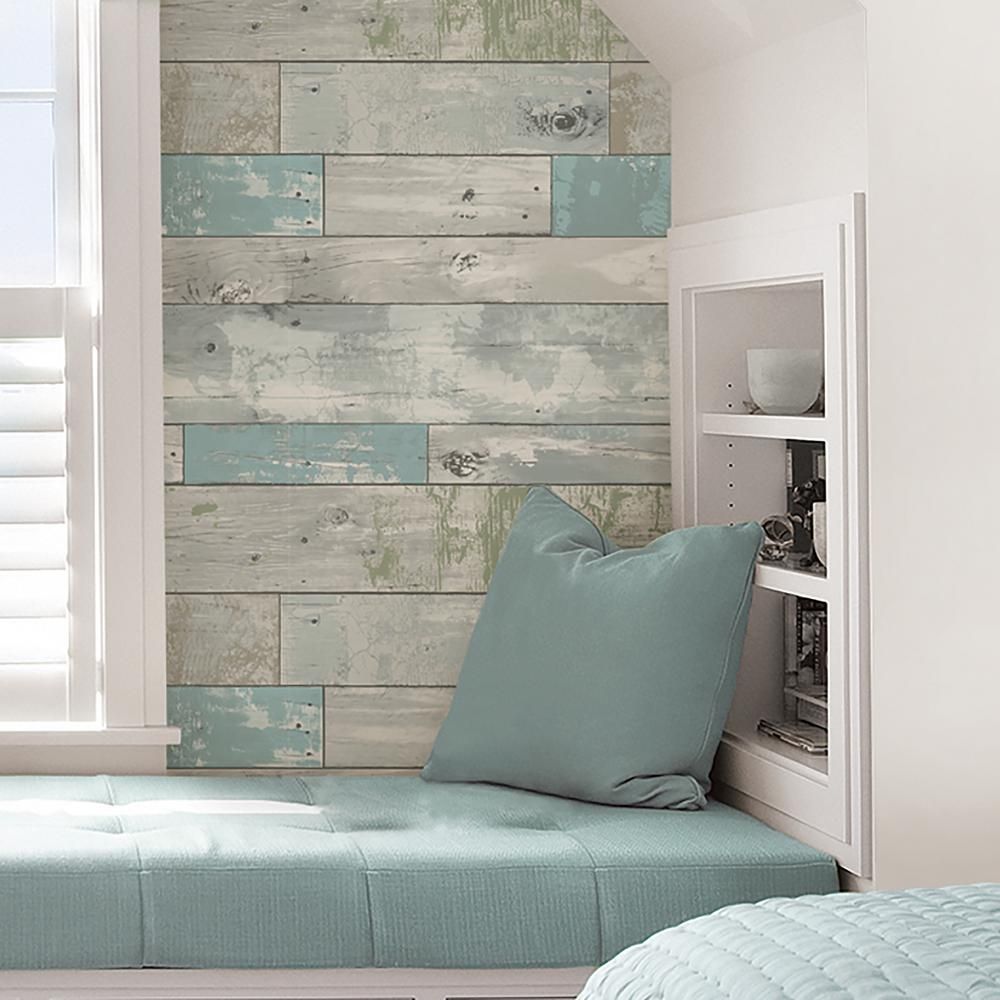 how hard is it to get peel and stick wallpaper off
