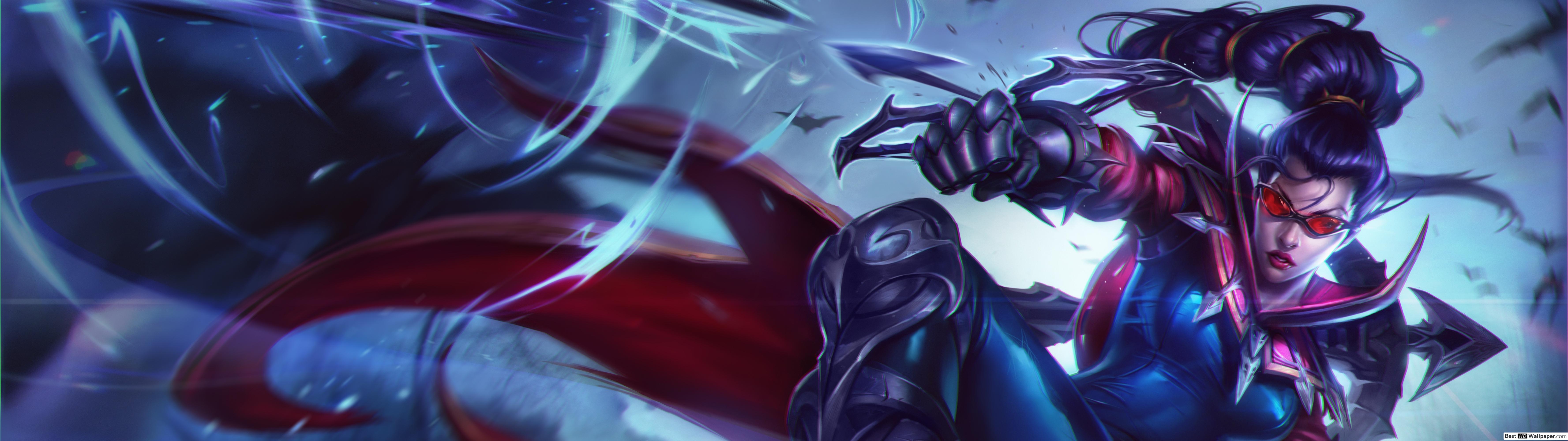Vayne Classic Splash Art - 7108x1999 Wallpaper - teahub.io
