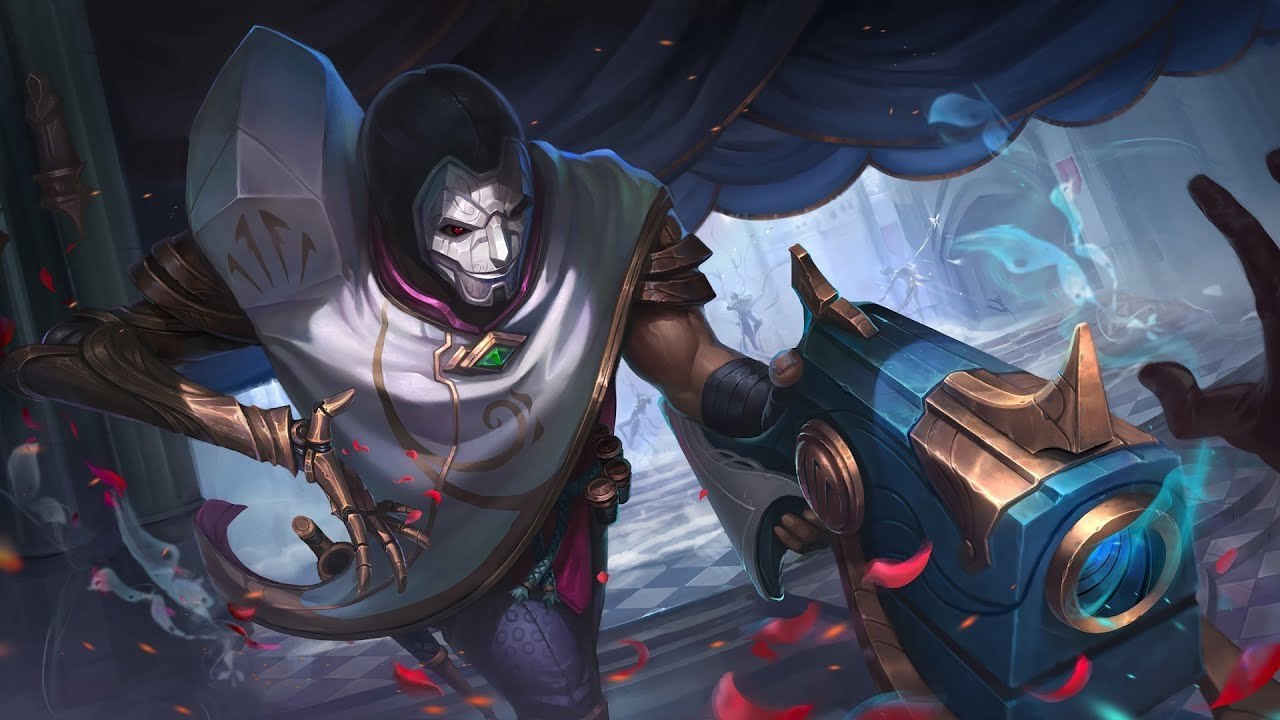 League Of Legends Jhin Art - HD Wallpaper 