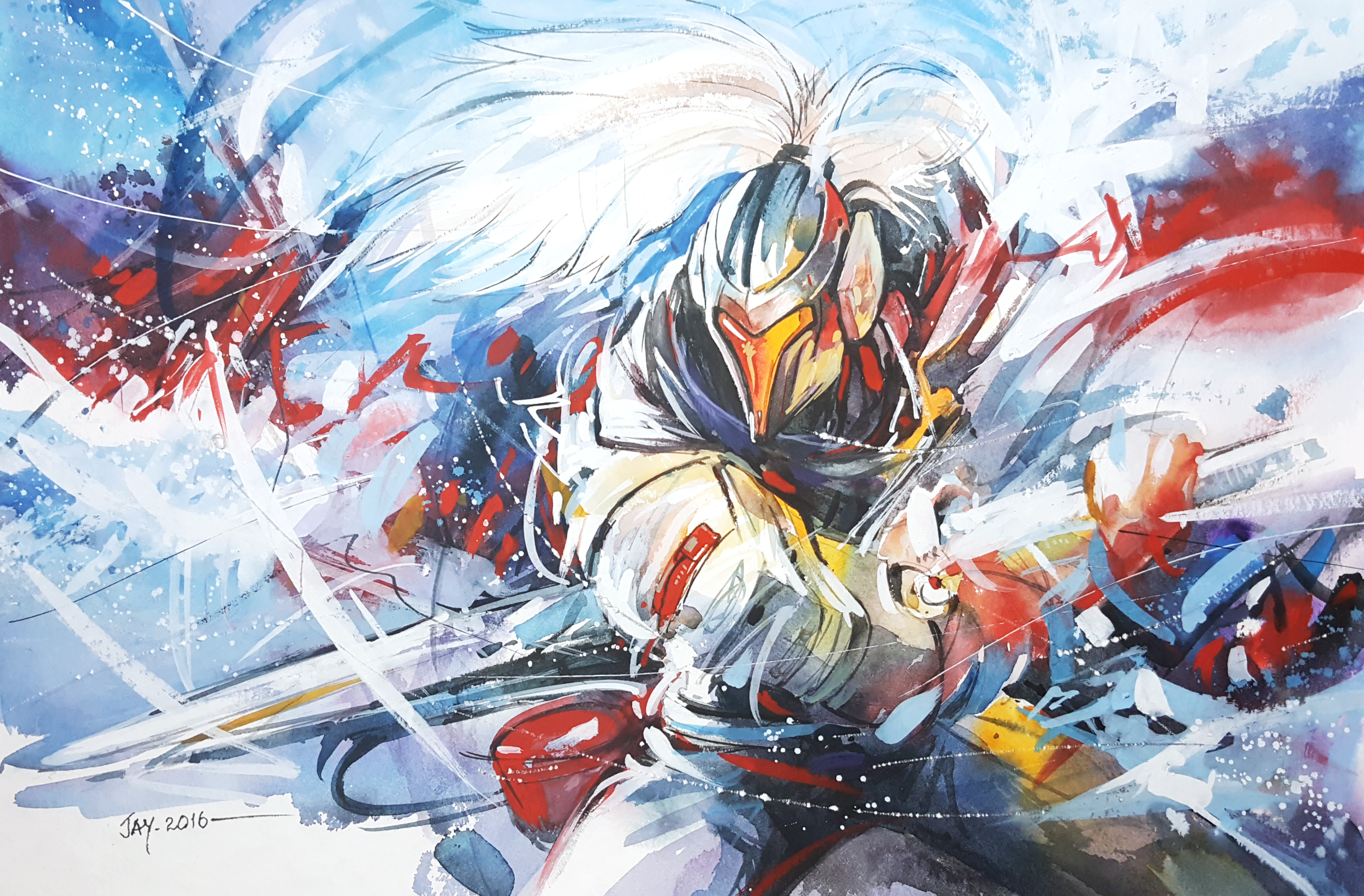 League Of Legends Abstract Art - HD Wallpaper 