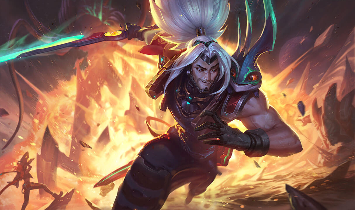 Odyssey Yasuo Landscape Skin - Odyssey Yasuo - HD Wallpaper 