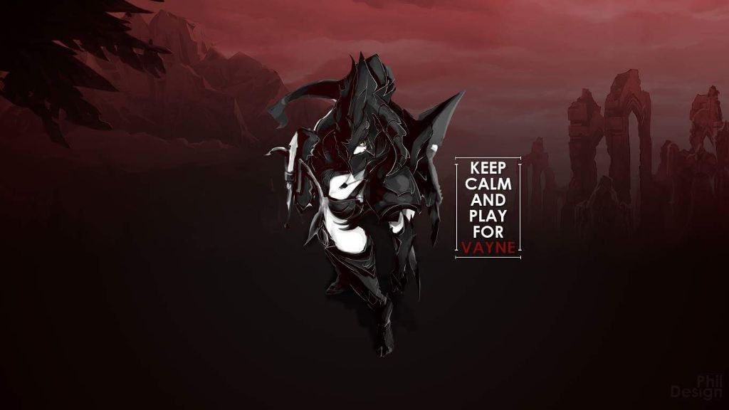 Vayne League Of Legends Hd - HD Wallpaper 
