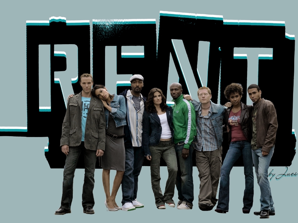 Cast Of Rent Movie - Rent The Musical - HD Wallpaper 