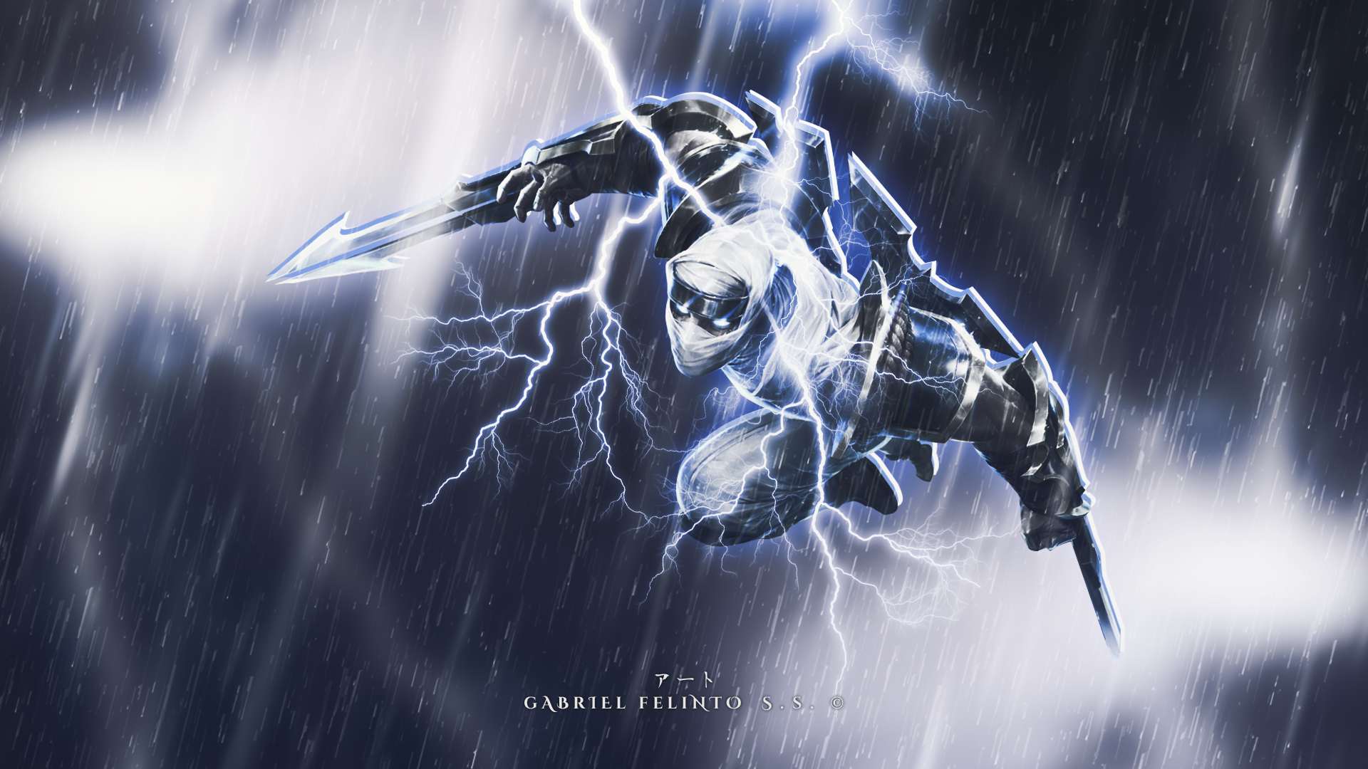 Shockblade Zed Wallpaper - Zed Wallpaper Shockblade - HD Wallpaper 