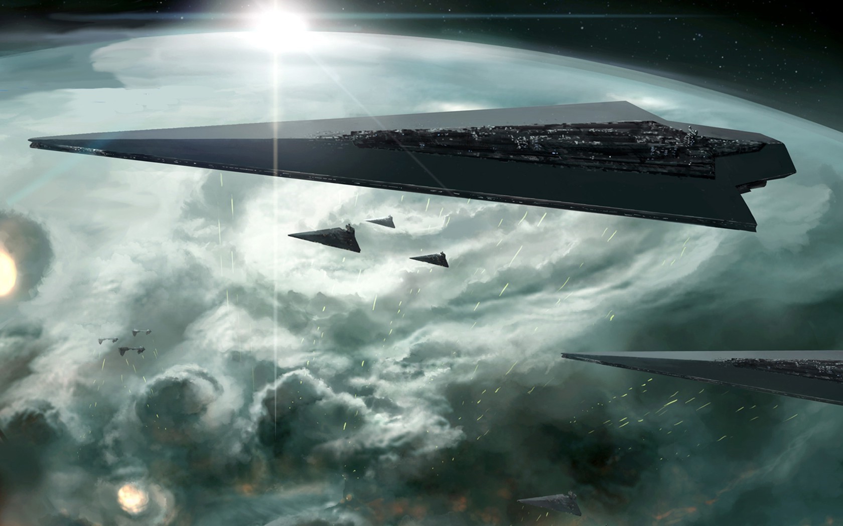 Star Wars Star Destroyer Background - HD Wallpaper 