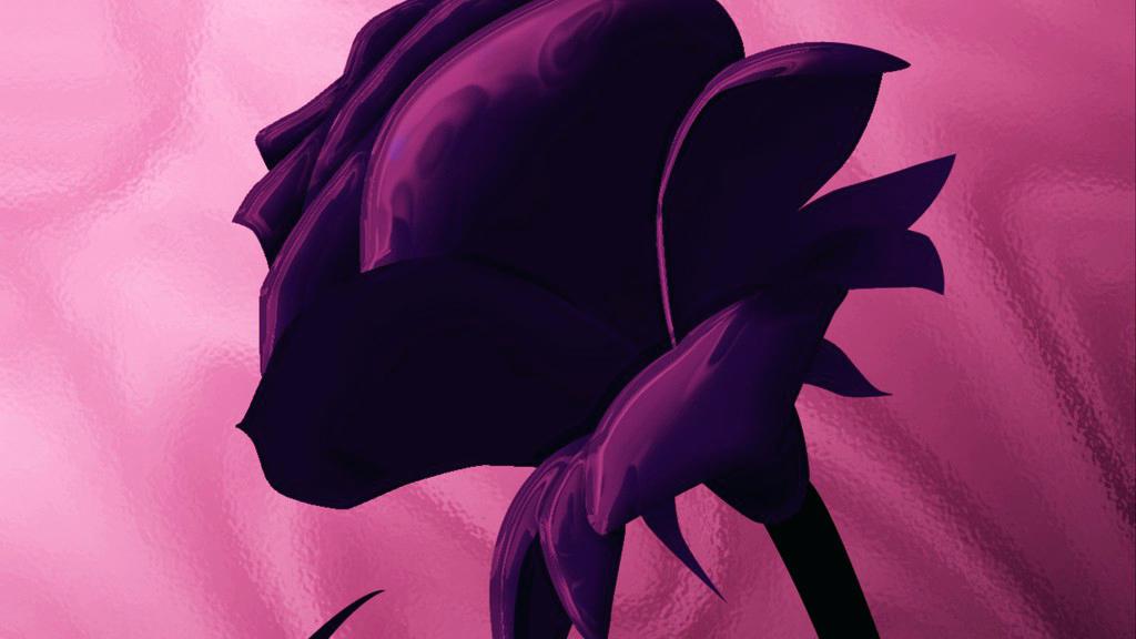 Dark Purple Wallpaper Border Rose En - Good Morning Love Flowers - HD Wallpaper 