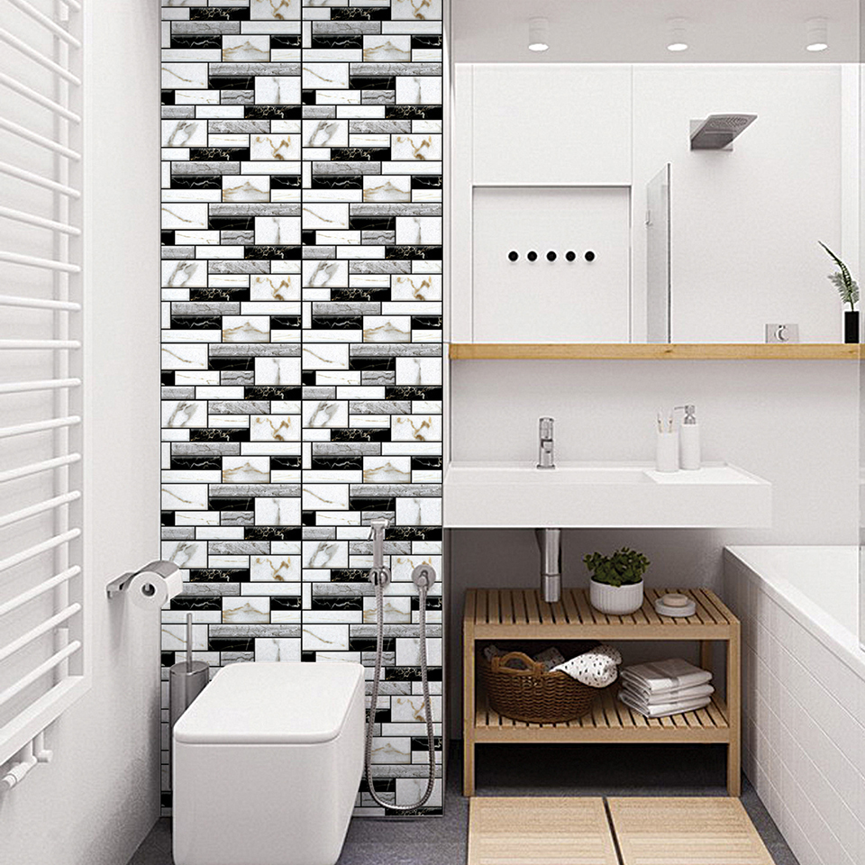 Brick Wallpaper Sticker For Bedroom - HD Wallpaper 