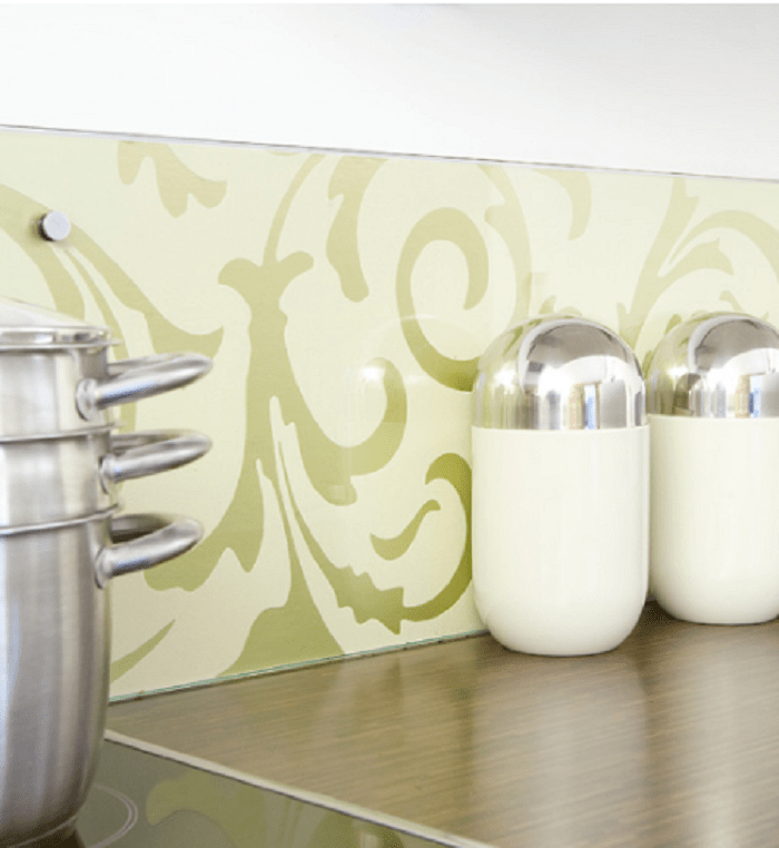 Kitchen Wallpaper Green - Kitchen Green Wallpaper Backsplash - HD Wallpaper 