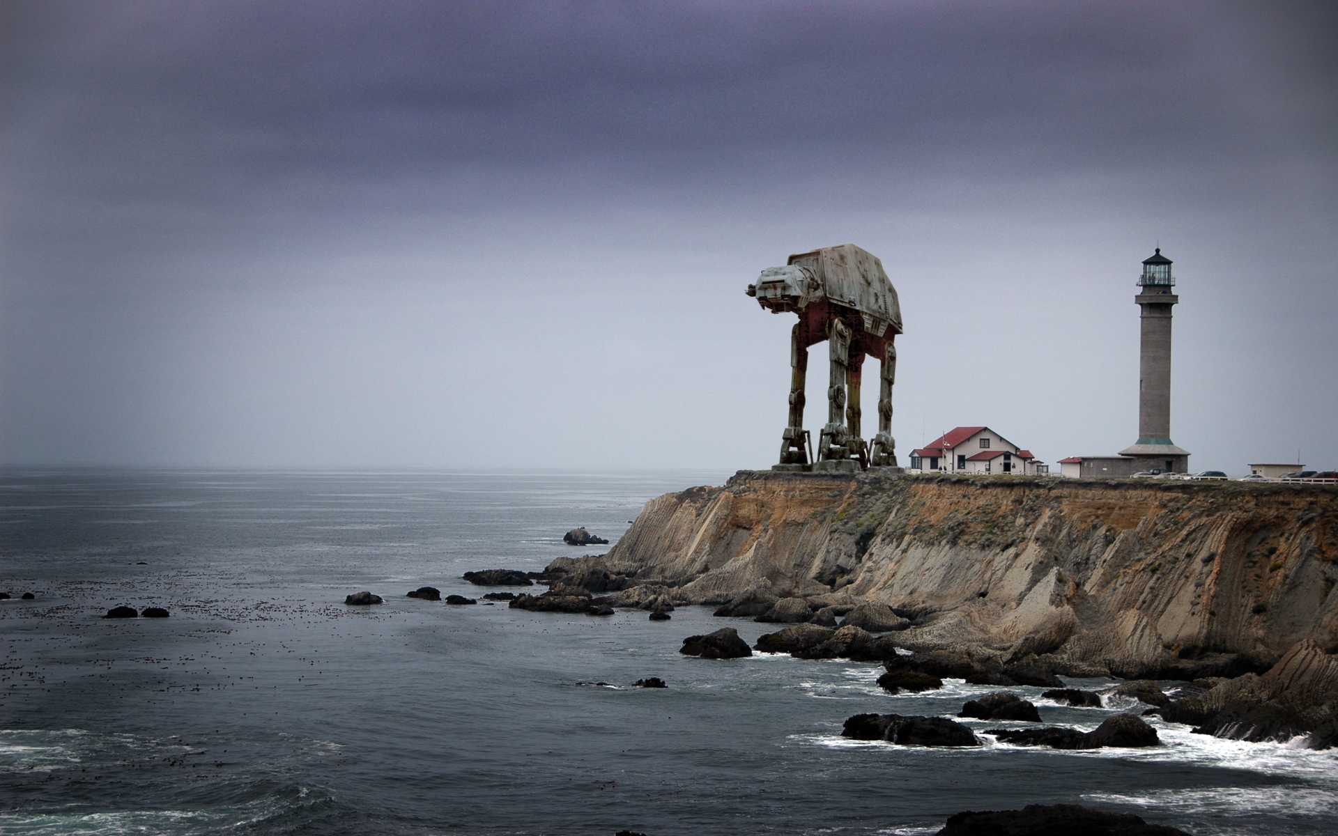 Wallpaper - Star Wars Light House - HD Wallpaper 
