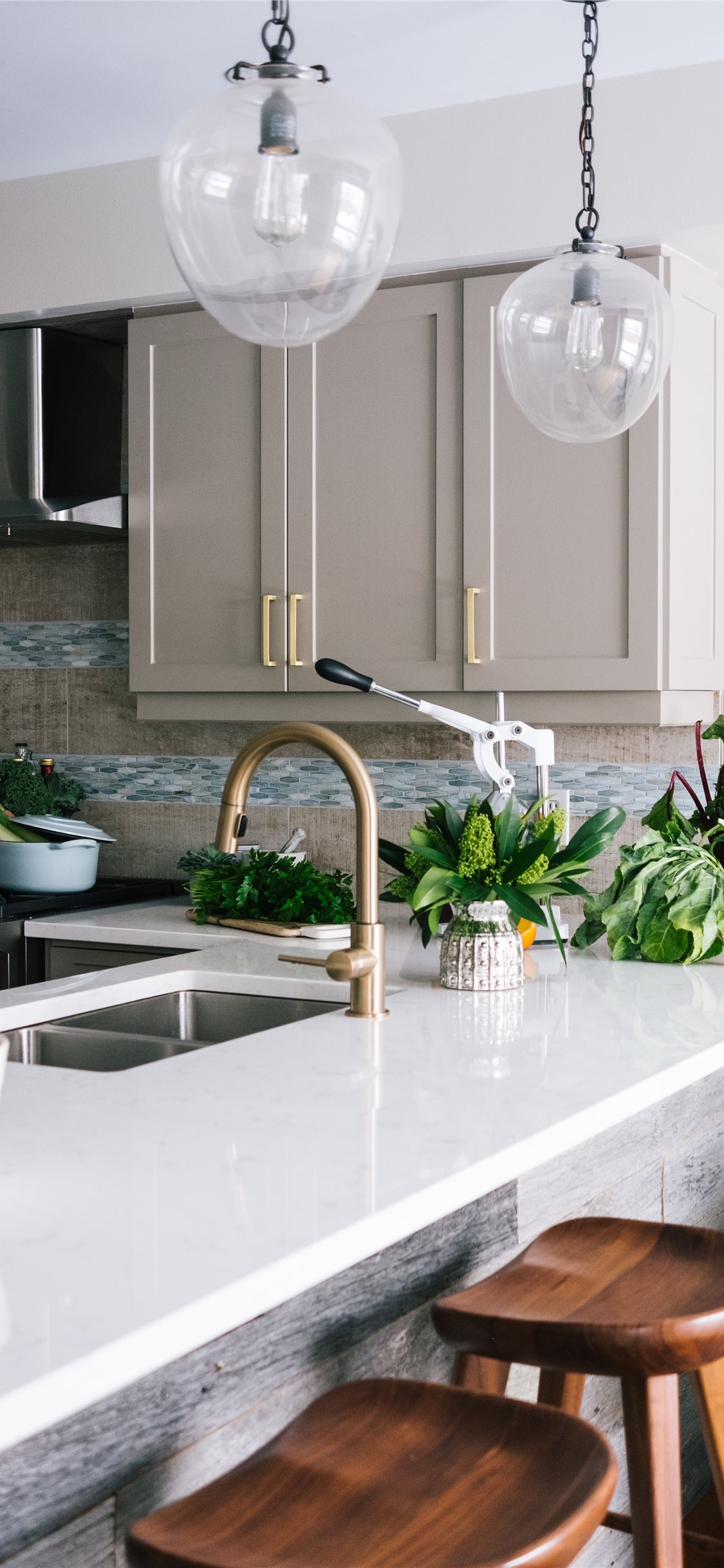 Iphone X Kitchen - HD Wallpaper 